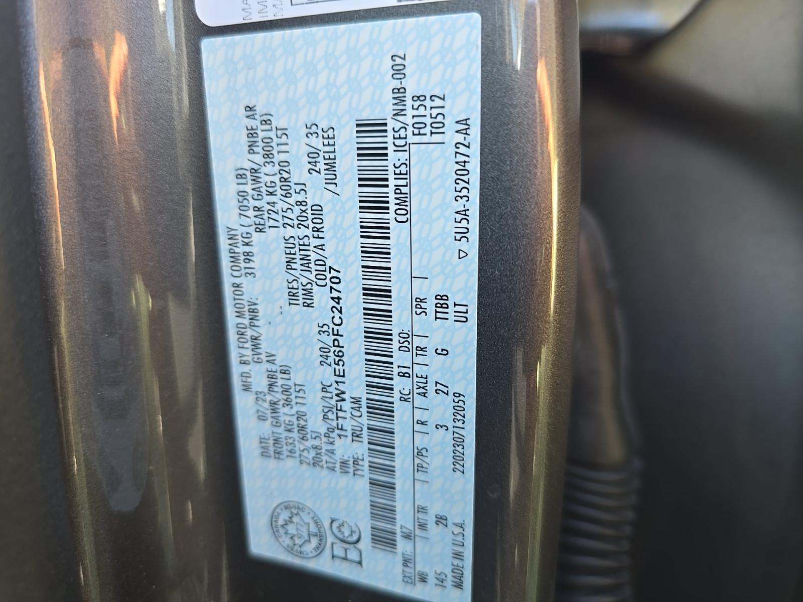 2023 Ford F-150 Lariat AWD