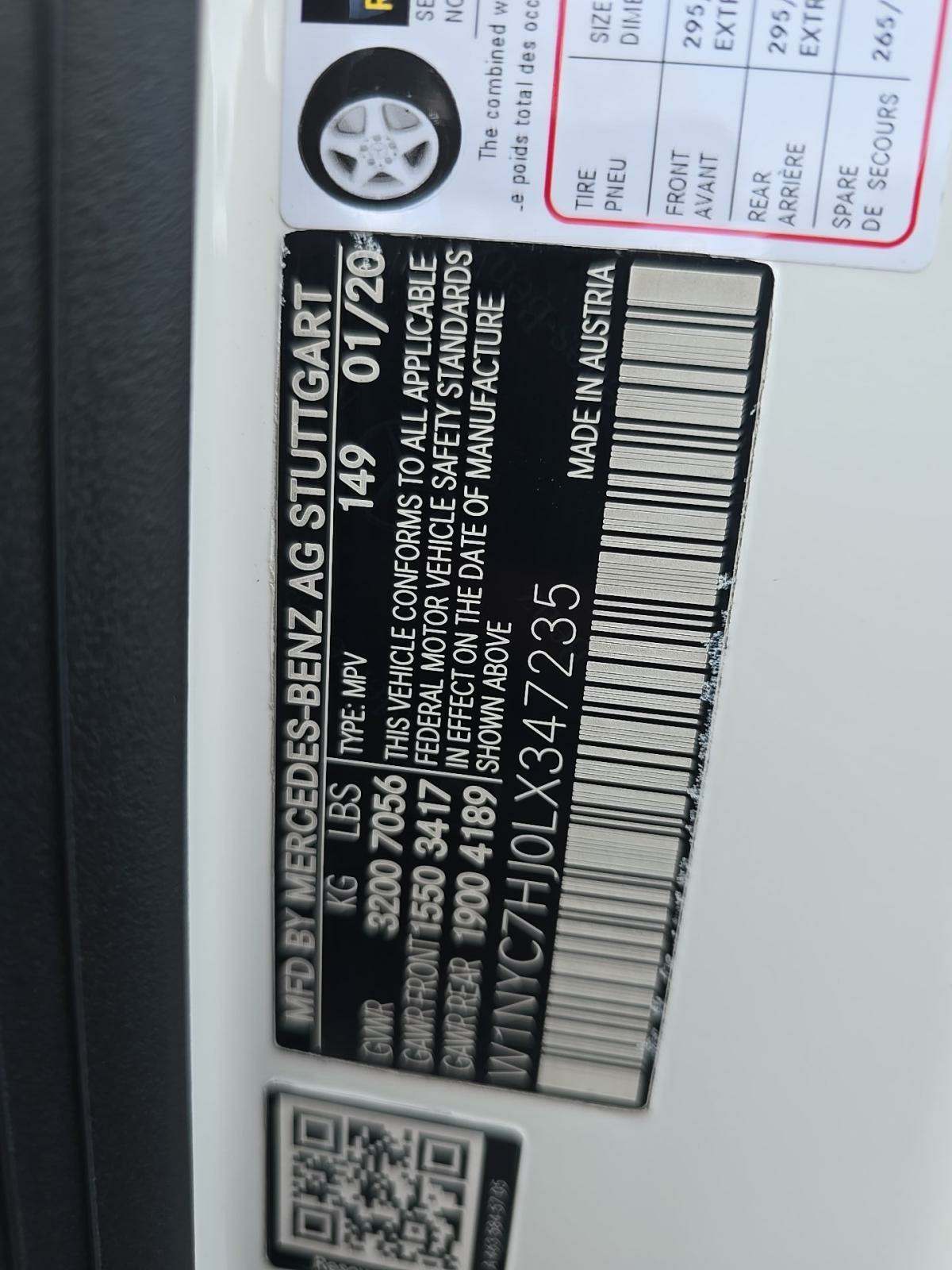 2020 Mercedes-Benz G-Class AMG G 63 AWD