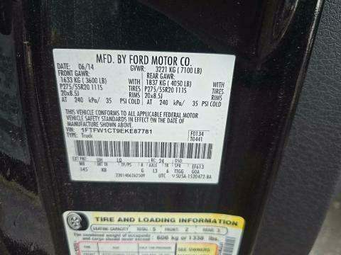 2014 Ford F-150 King Ranch RWD