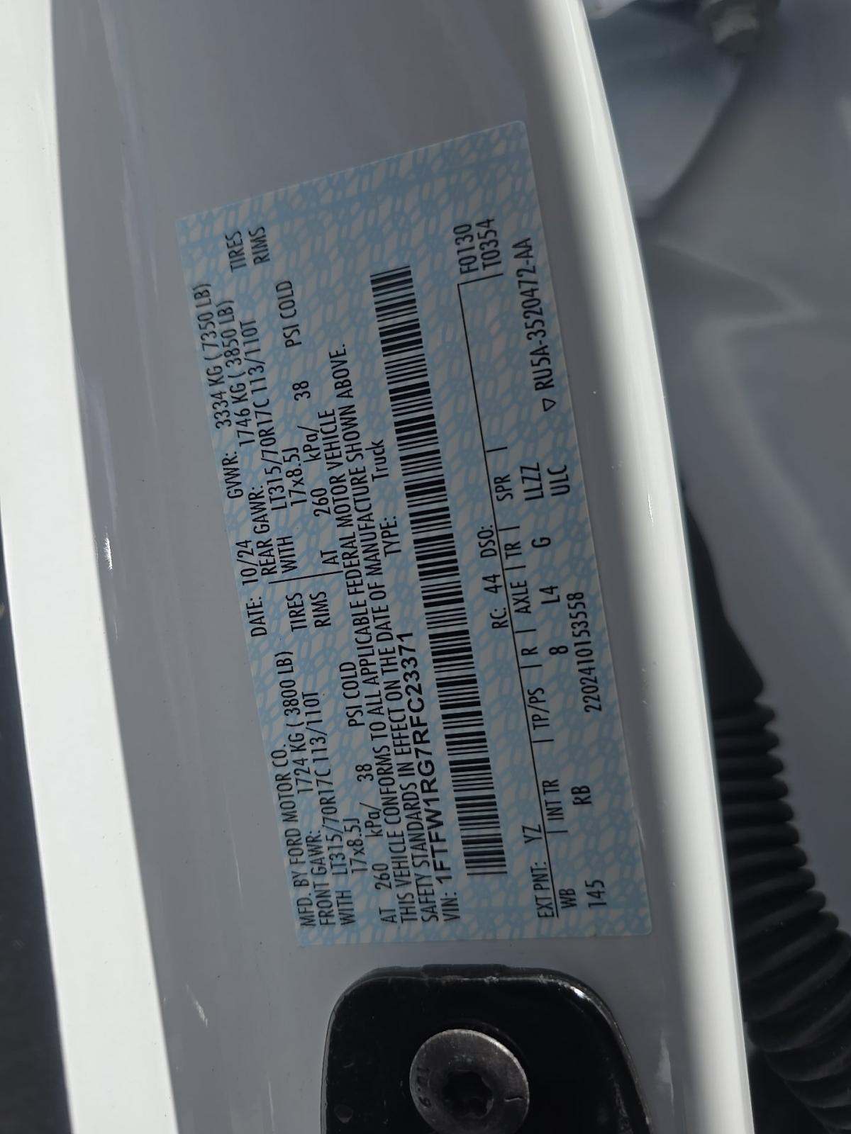 2024 Ford F-150 Raptor AWD