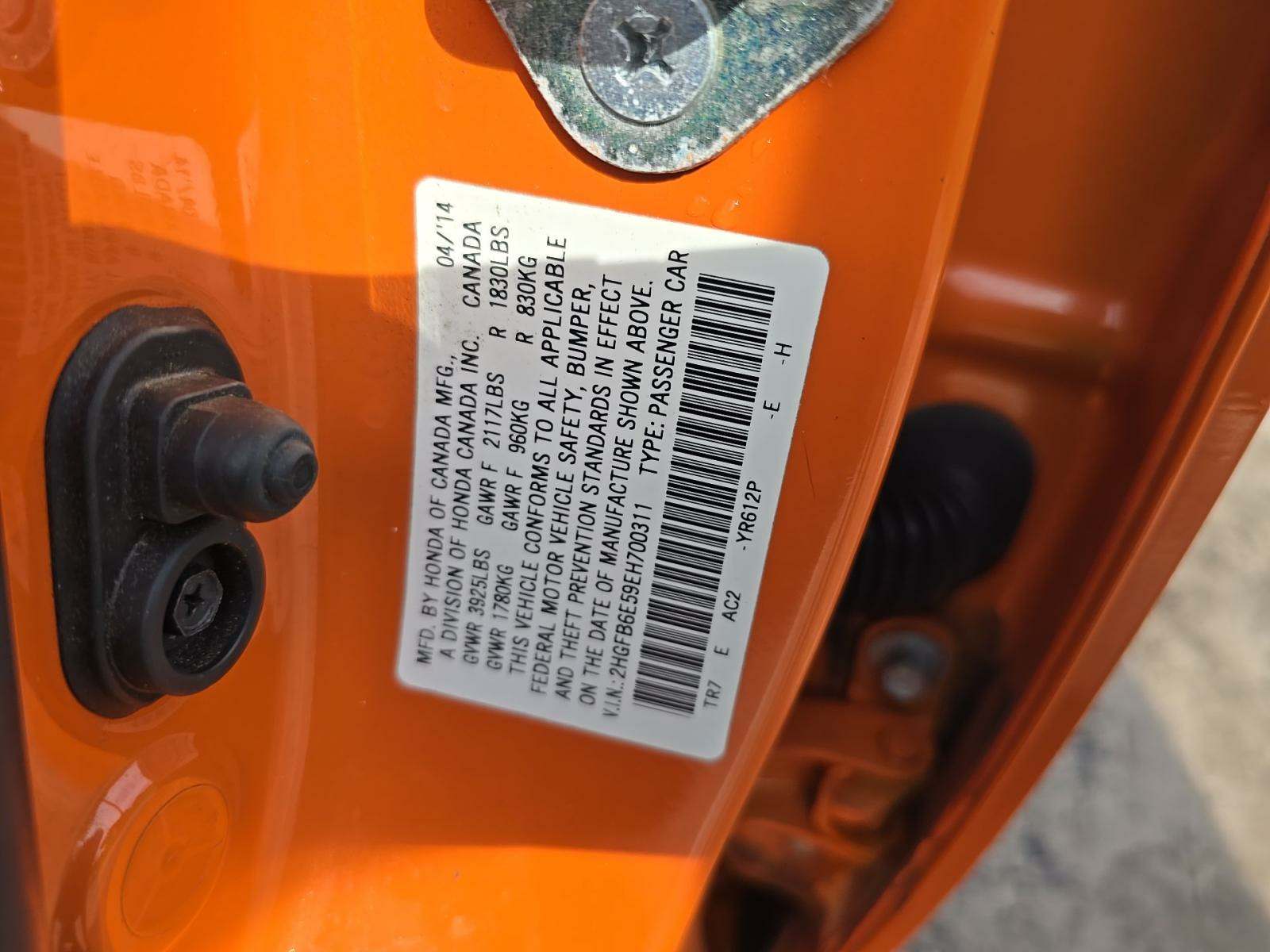 2014 Honda Civic Si FWD