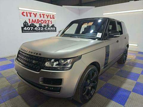 2017 Land Rover Range Rover Supercharged AWD