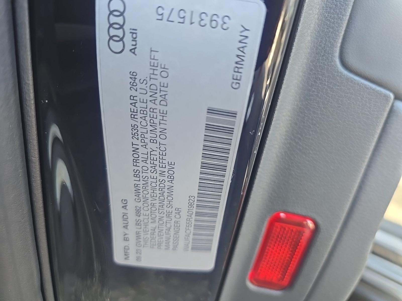 2024 Audi A5 S Line Premium Plus AWD