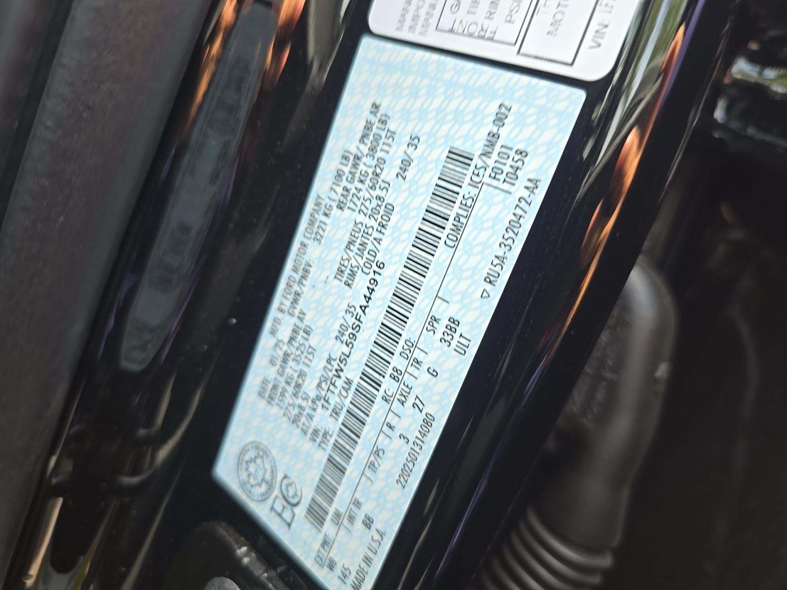 2025 Ford F-150 Lariat AWD