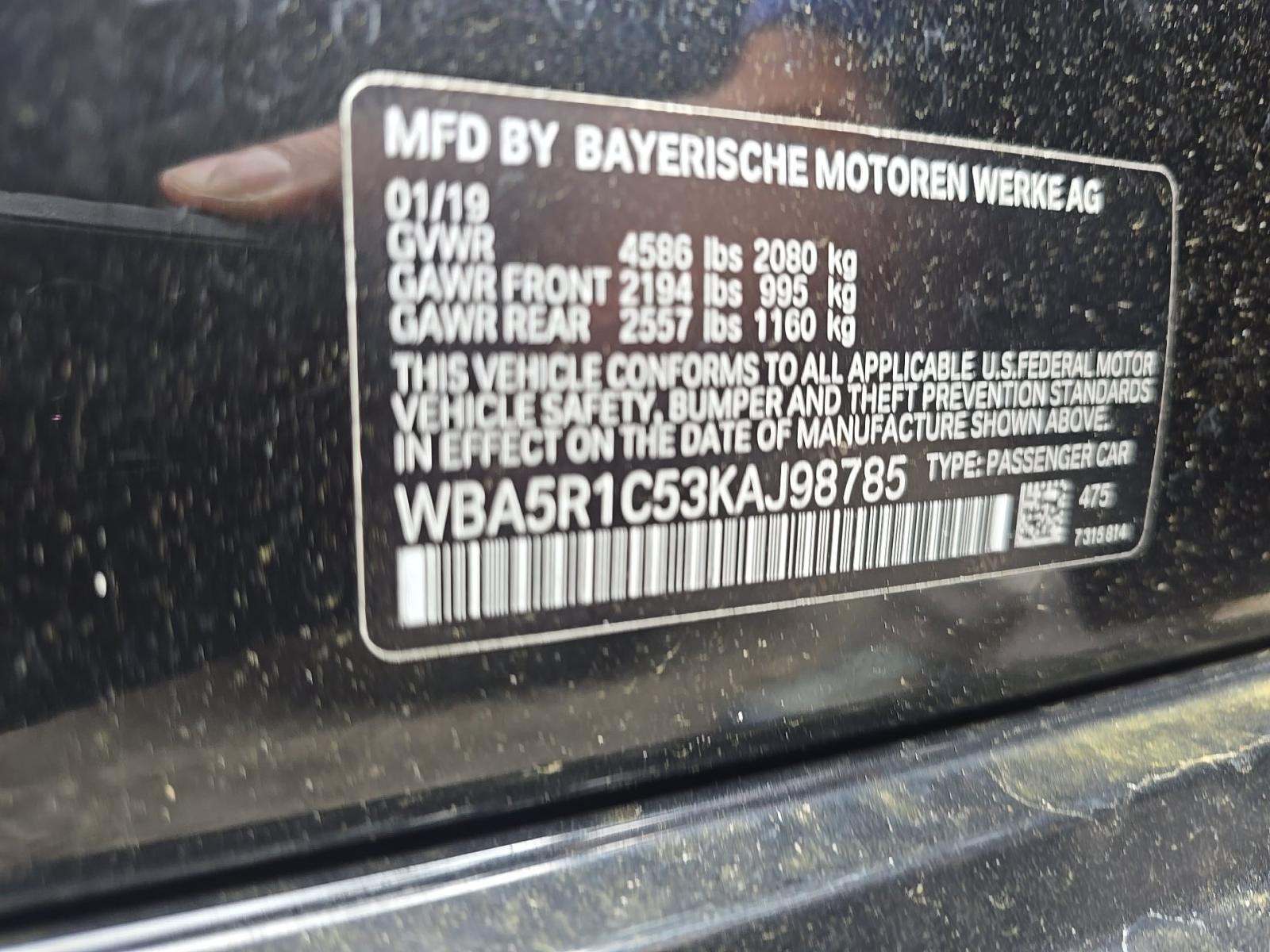 2019 BMW 3 Series 330i RWD