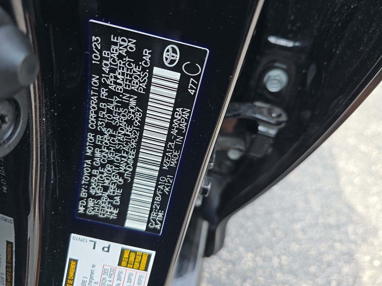 2024 Toyota Corolla SE FWD