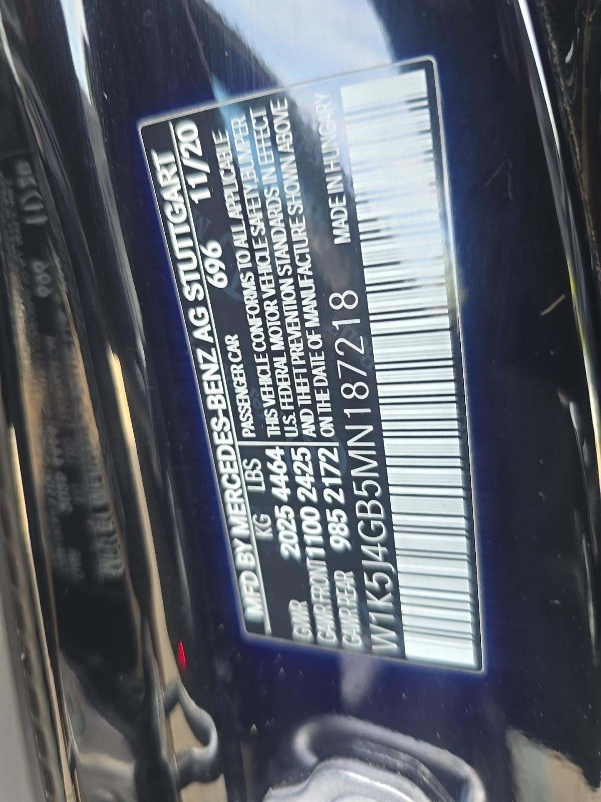 2021 Mercedes-Benz CLA CLA 250 FWD