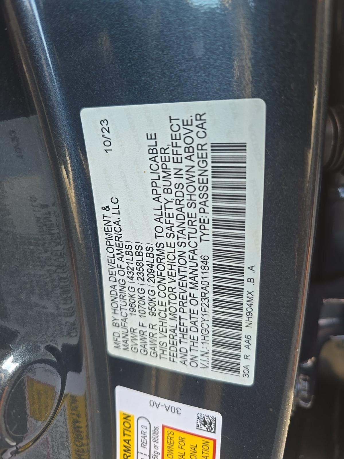 2024 Honda Accord LX FWD