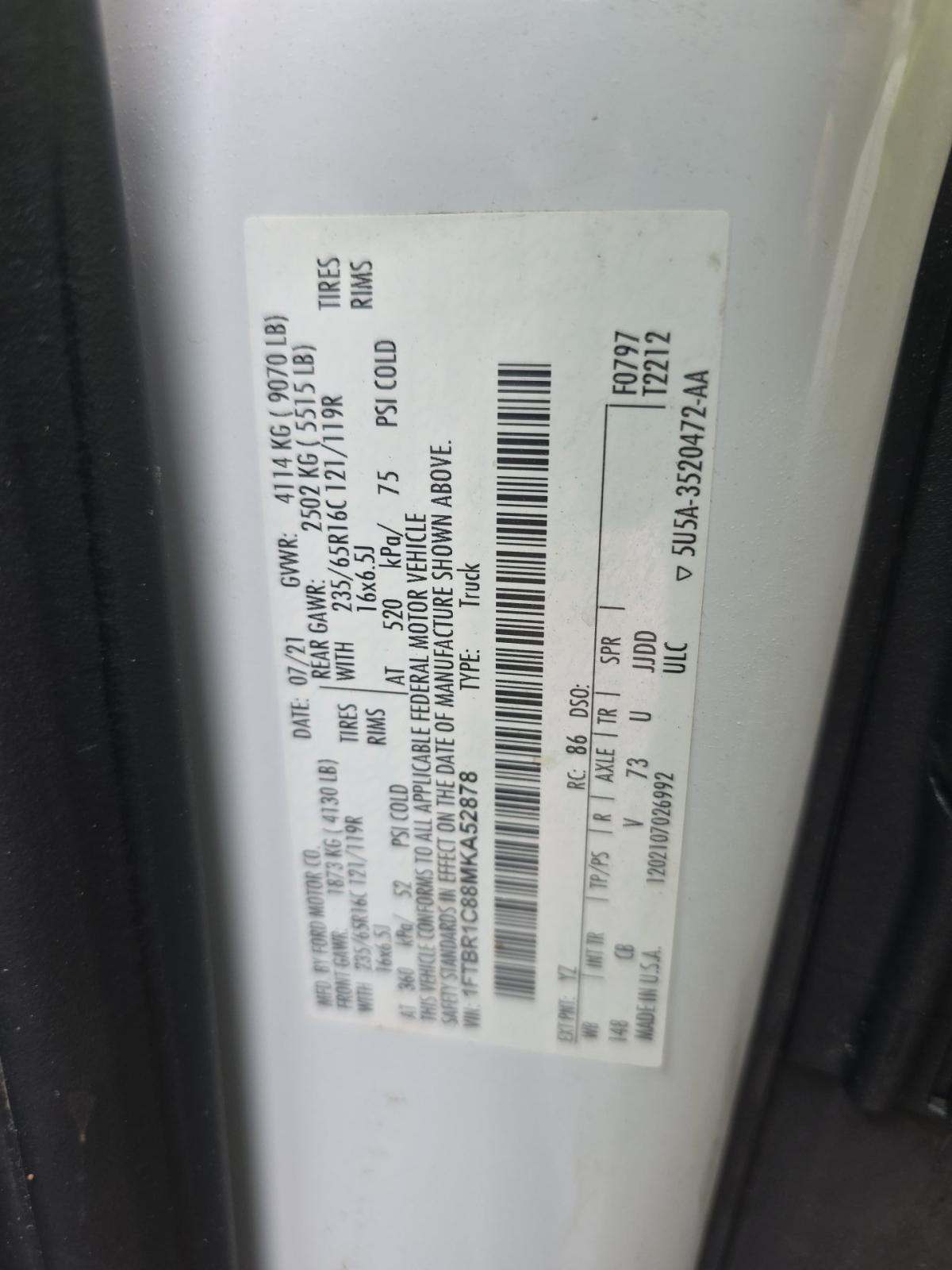 FORD TRANSIT 250 - 5