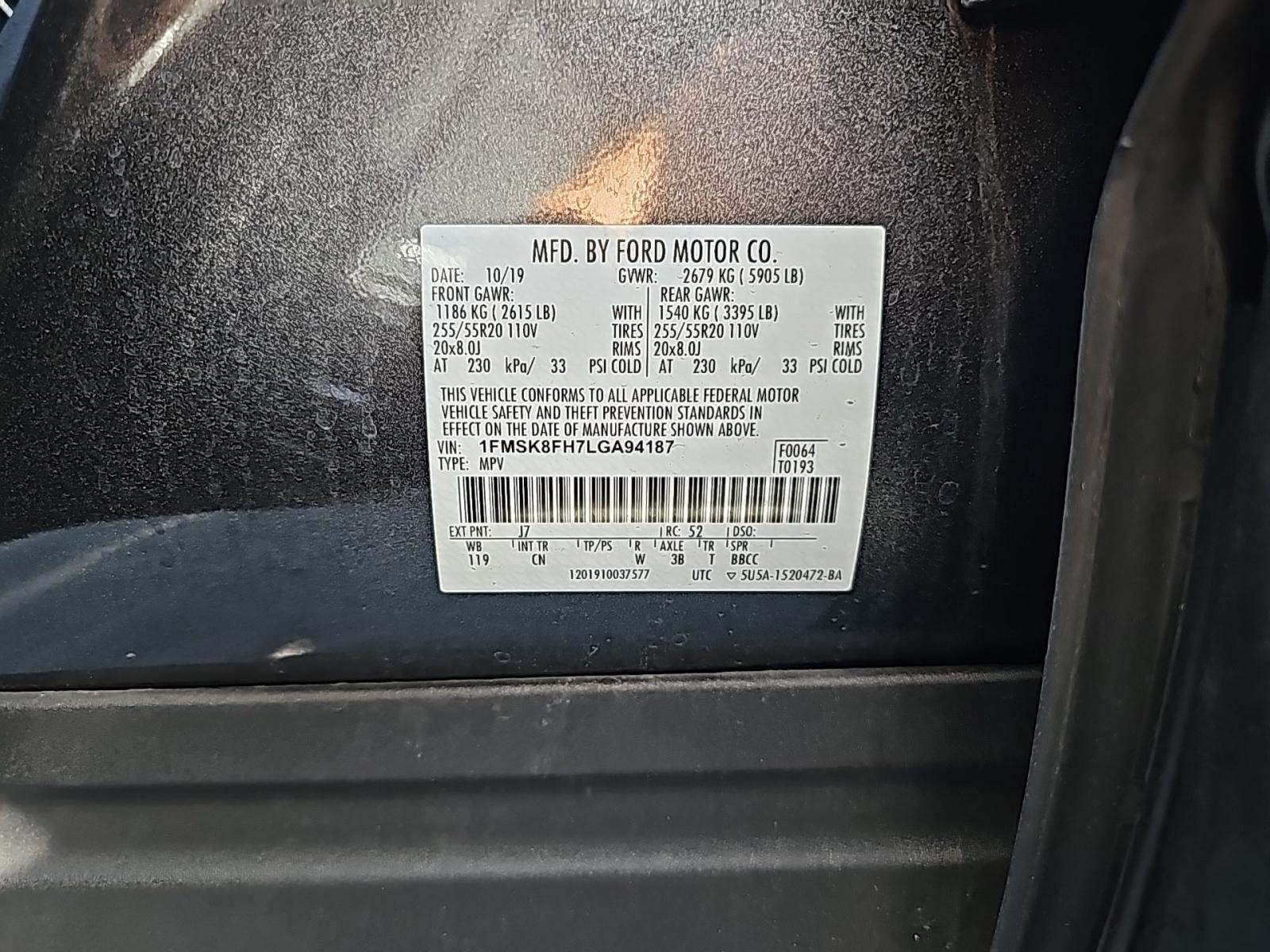 2020 Ford Explorer Limited AWD