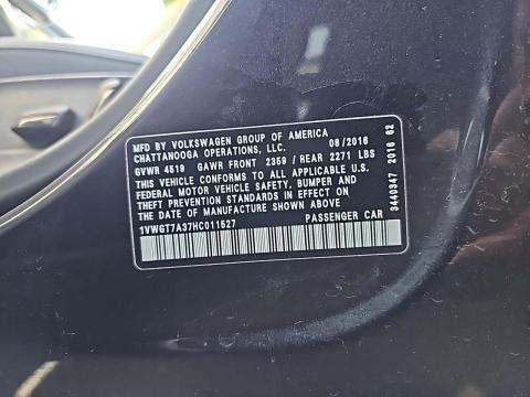 2017 Volkswagen Passat 1.8T SE FWD