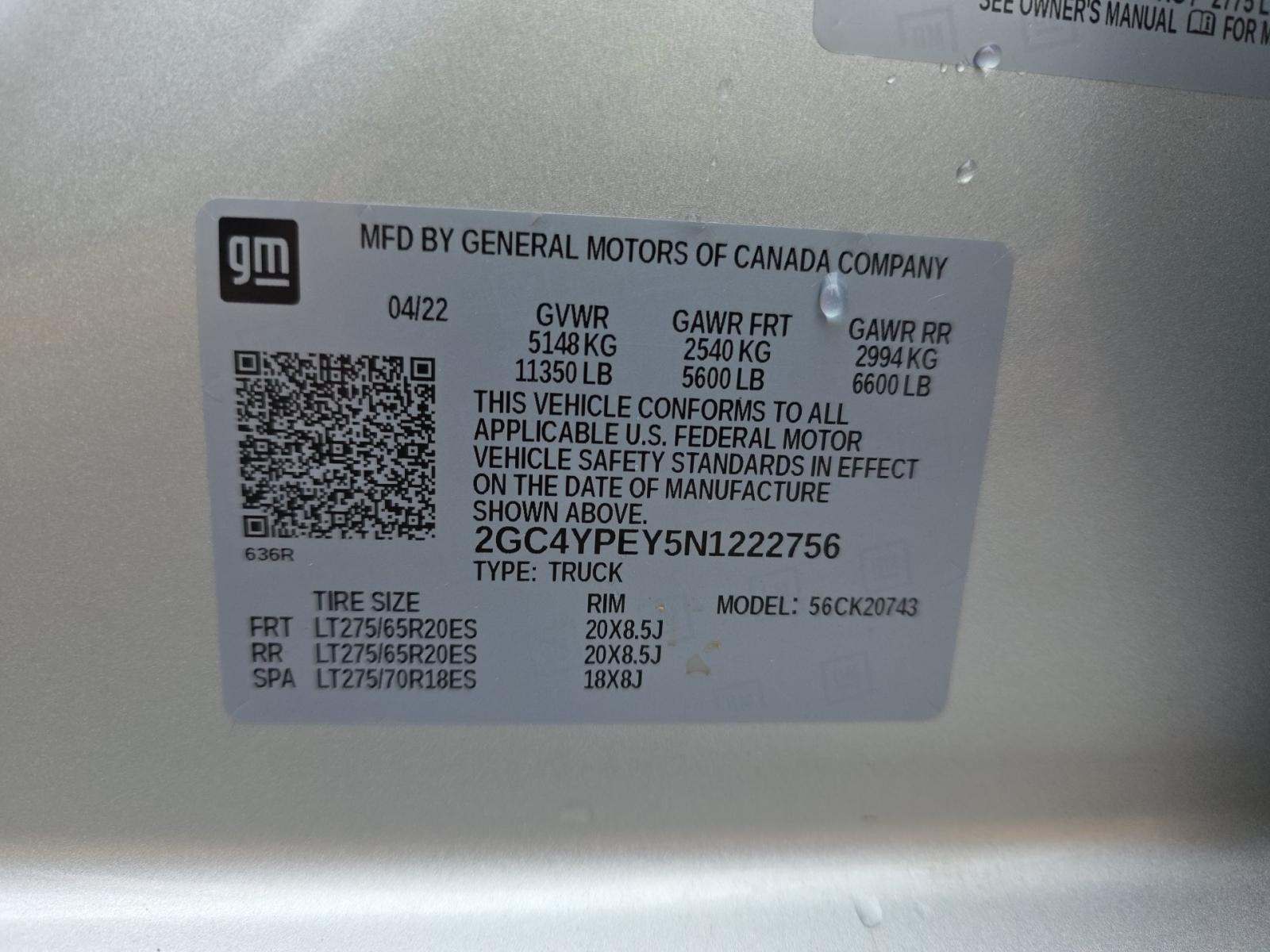 2022 Chevrolet Silverado 2500HD LTZ AWD