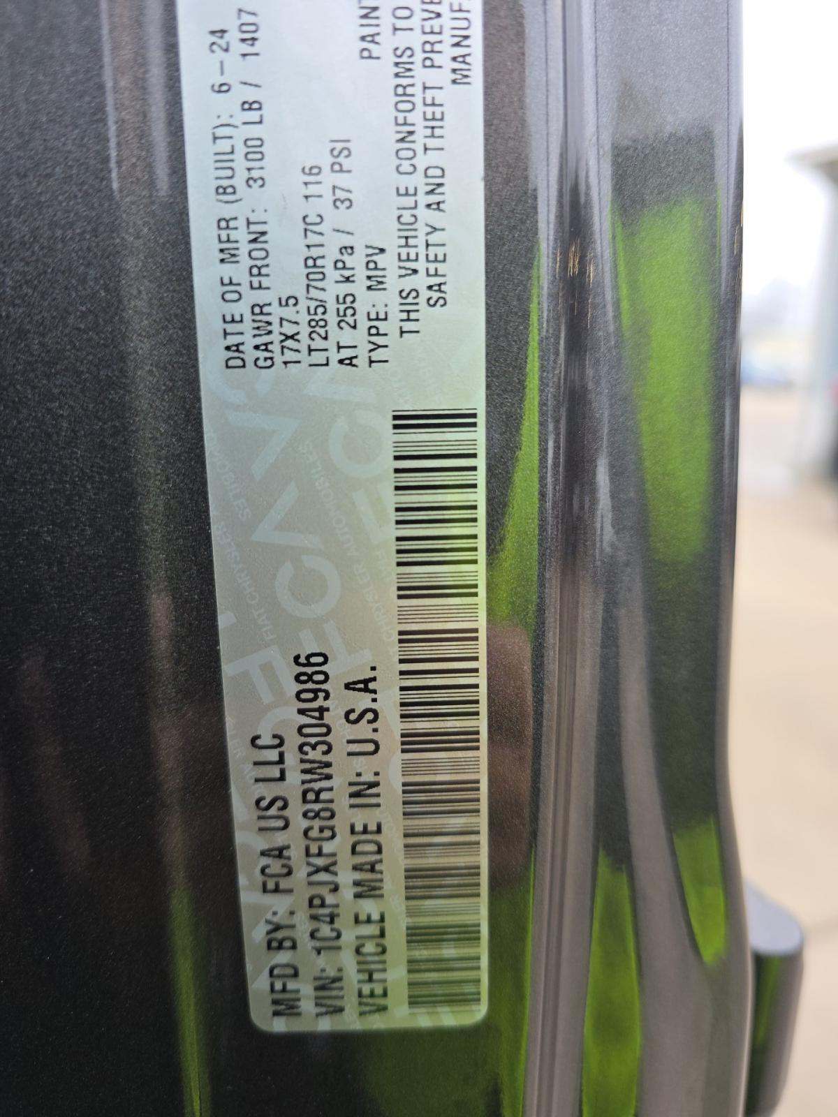 2024 Jeep Wrangler Rubicon AWD