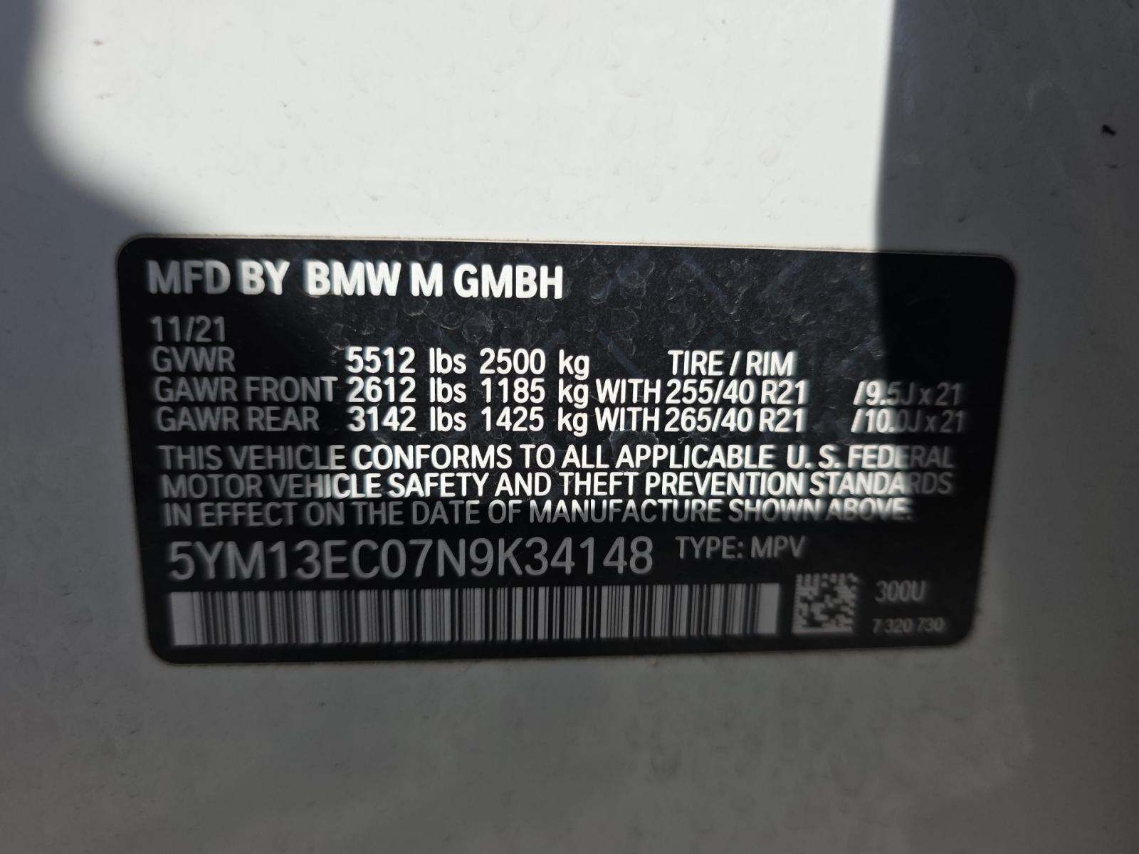 2022 BMW X3 M Base AWD