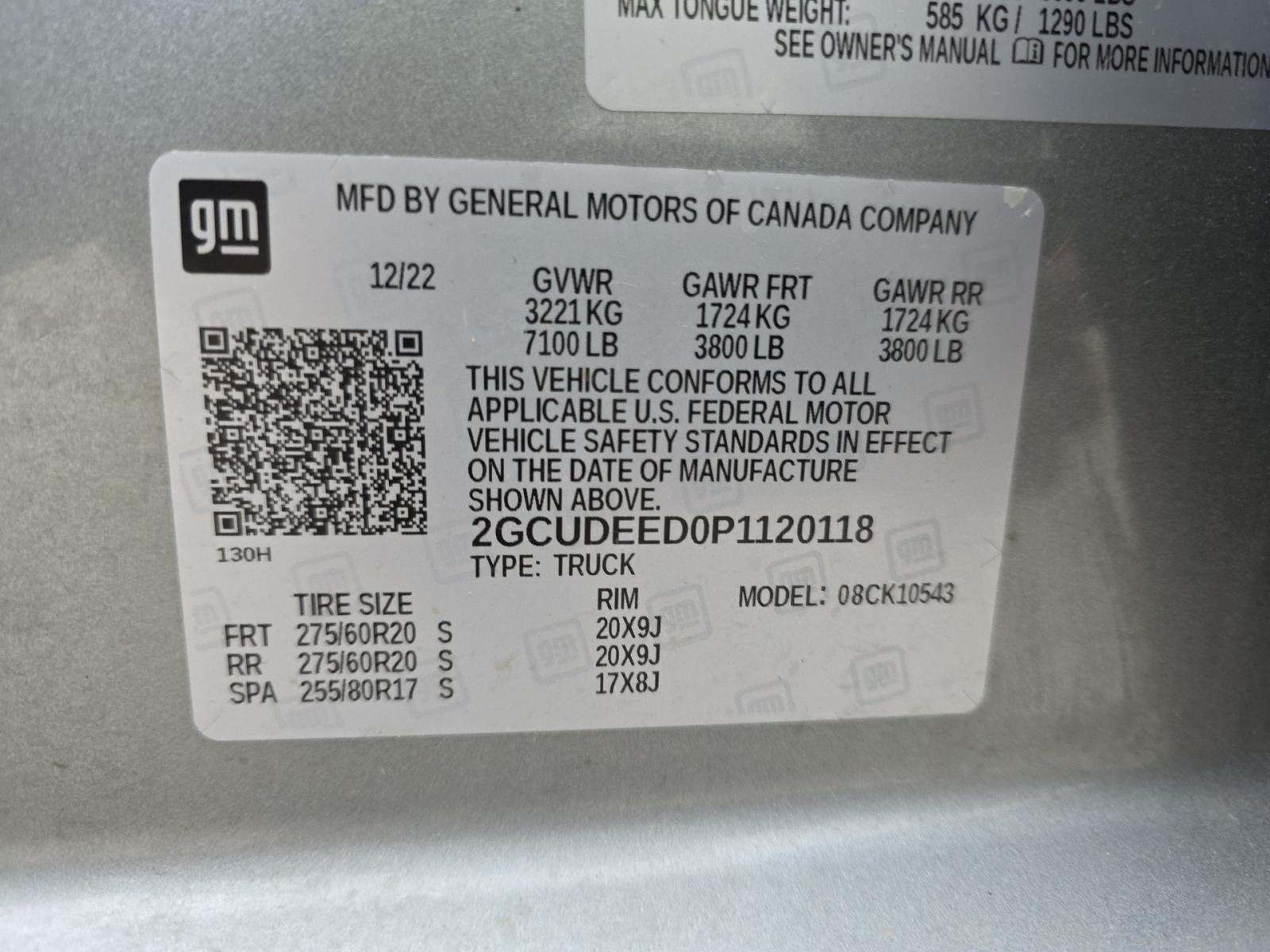 2023 Chevrolet Silverado 1500 RST AWD