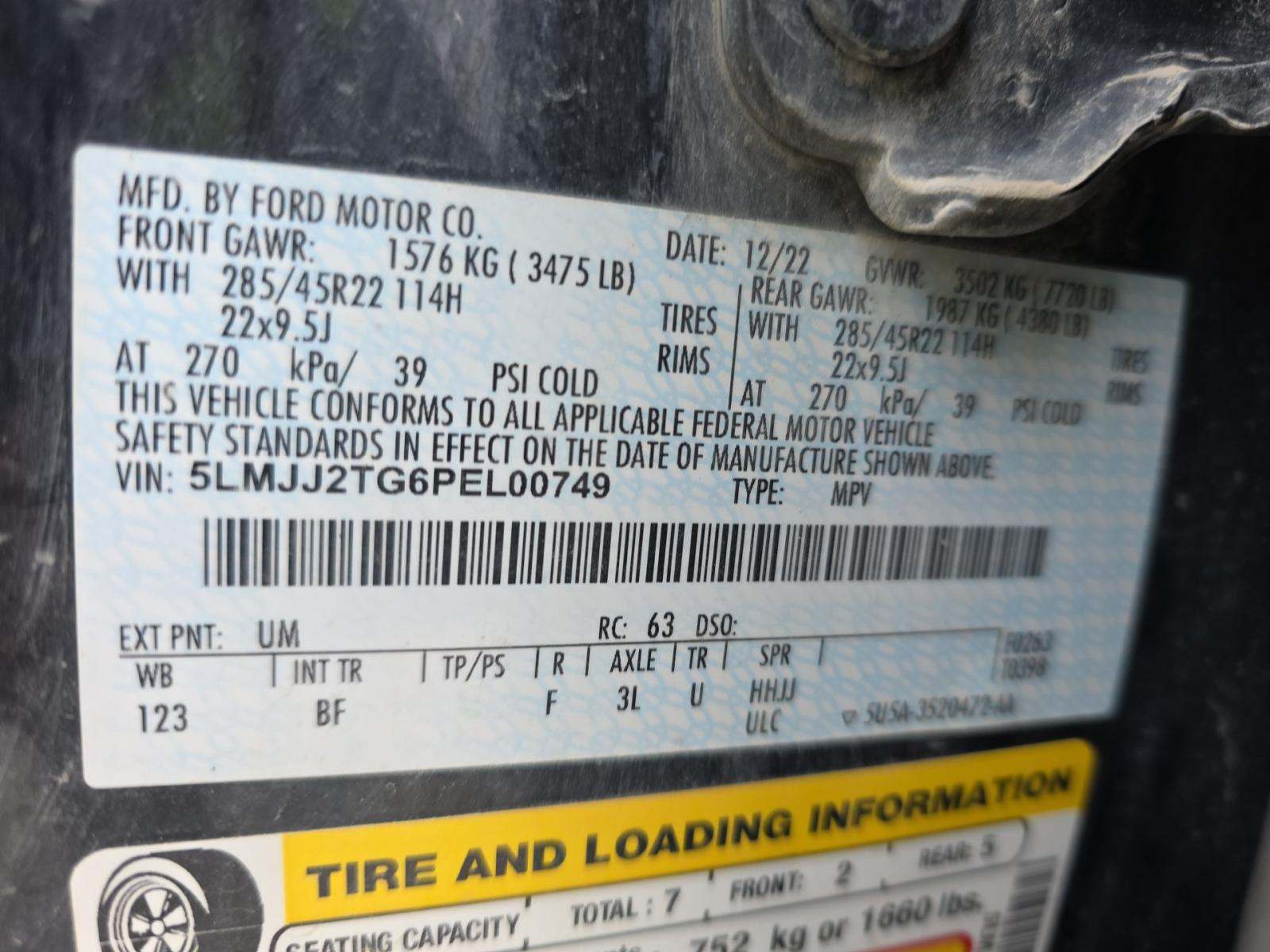 2023 Lincoln Navigator Black Label AWD