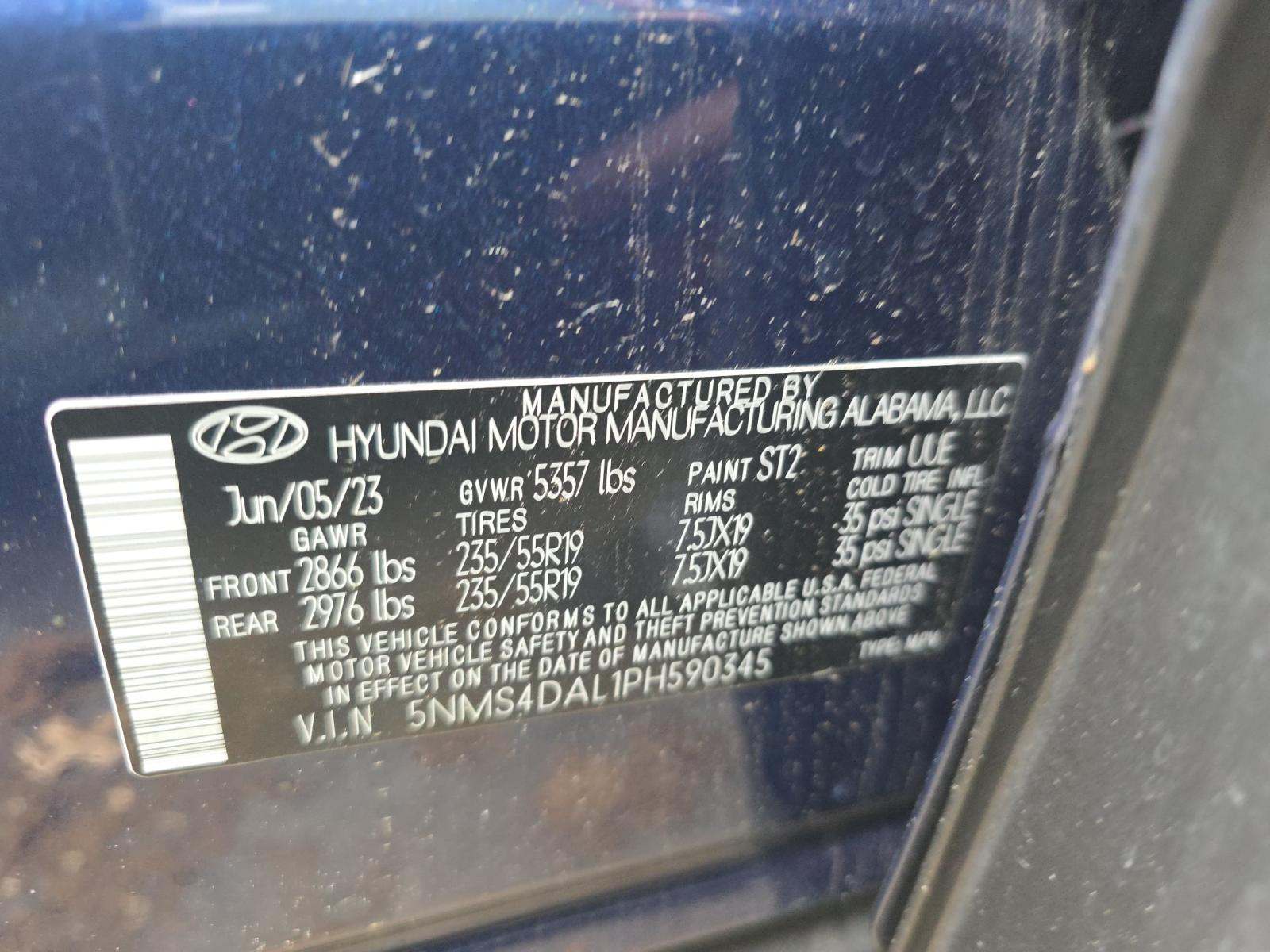 2023 Hyundai Santa Fe Limited AWD