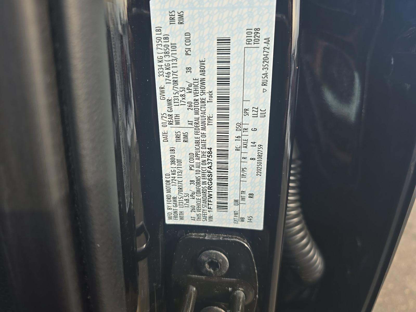 2025 Ford F-150 Raptor AWD