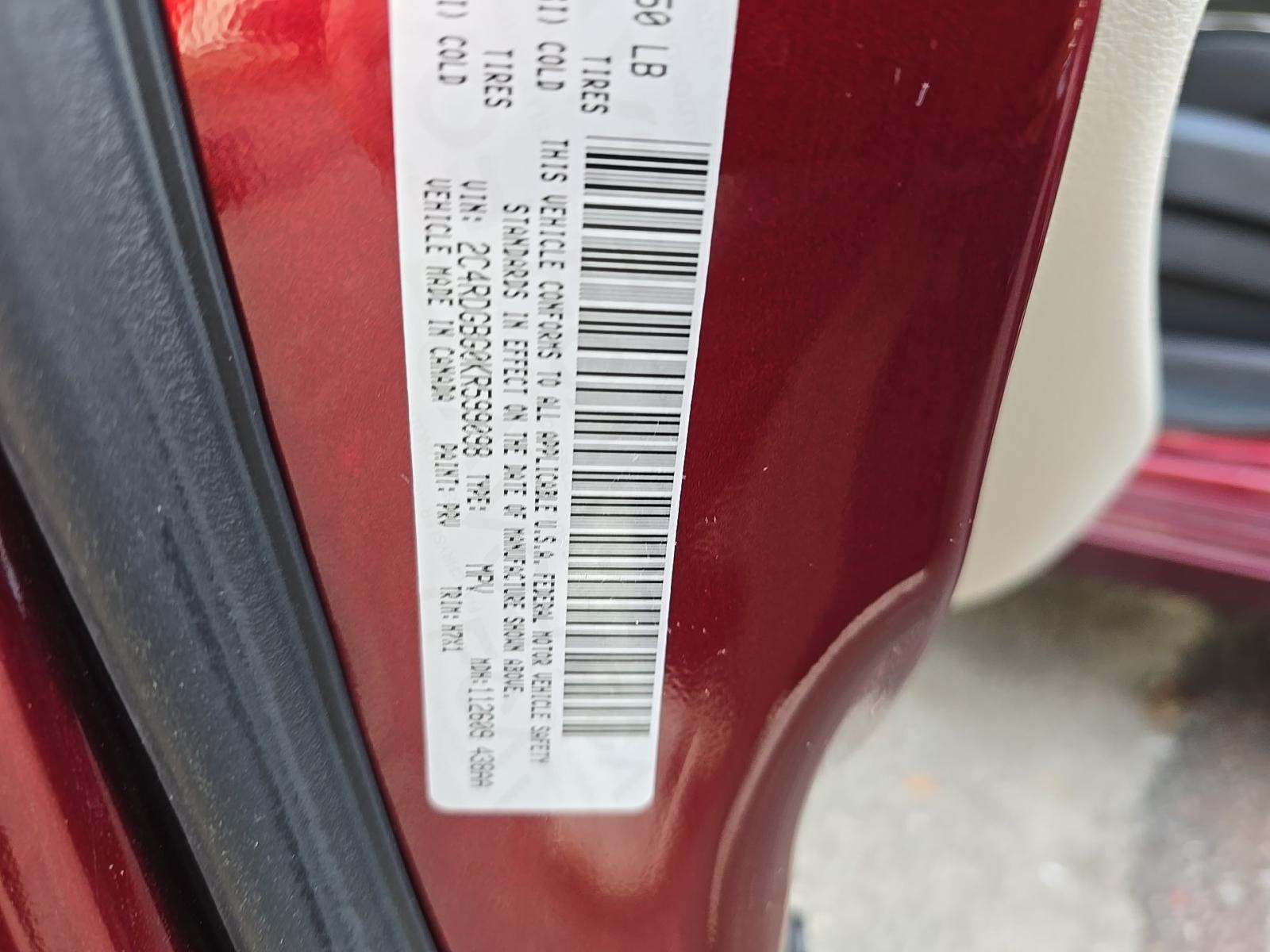 2019 Dodge Grand Caravan SE FWD