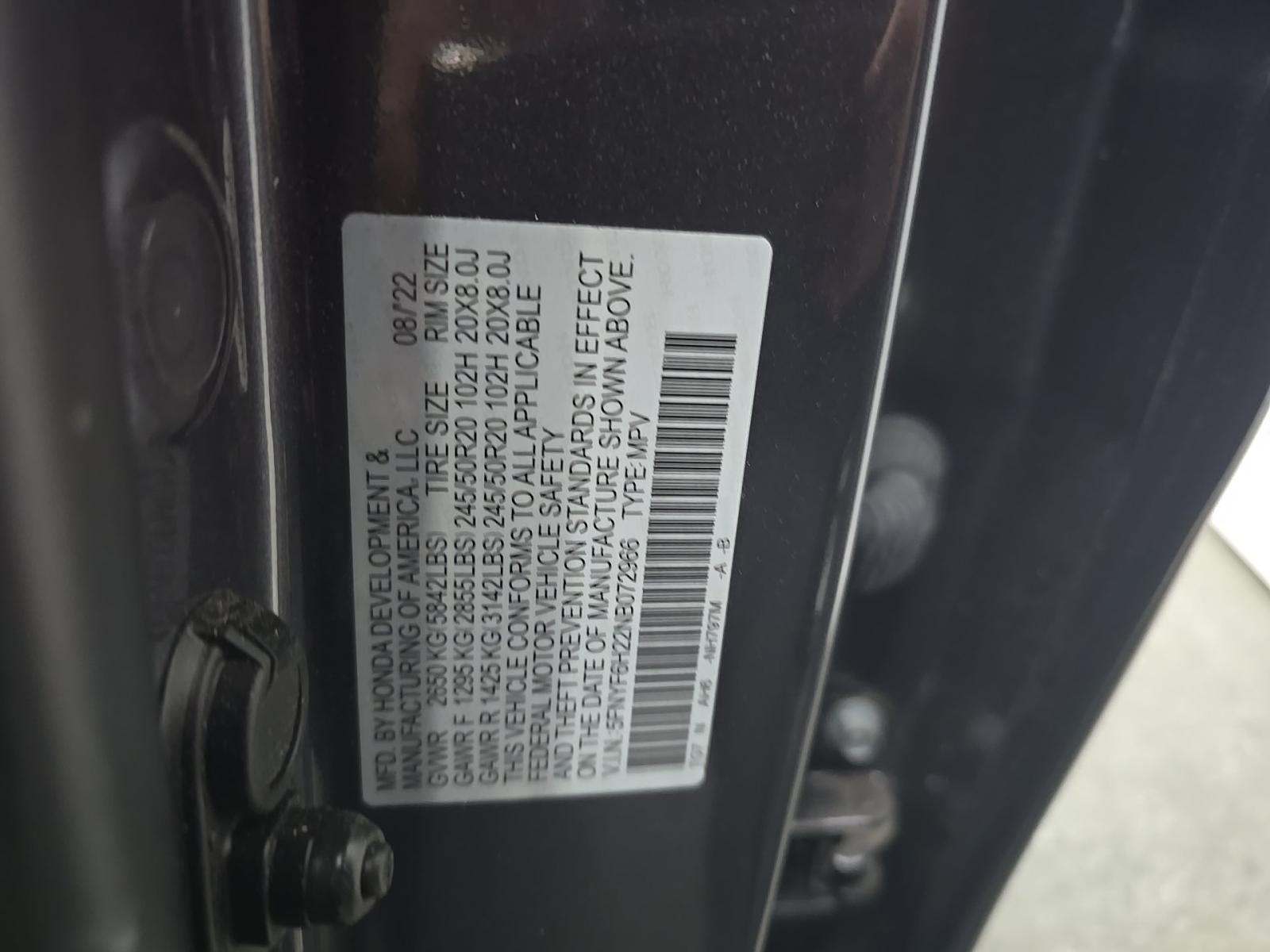 2022 Honda Pilot Special Edition AWD