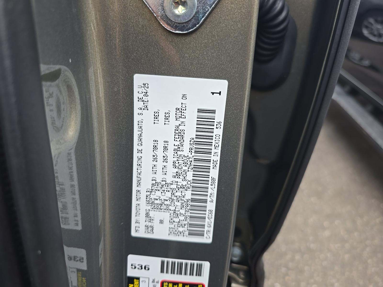 2025 Toyota Tacoma Hybrid Trailhunter AWD