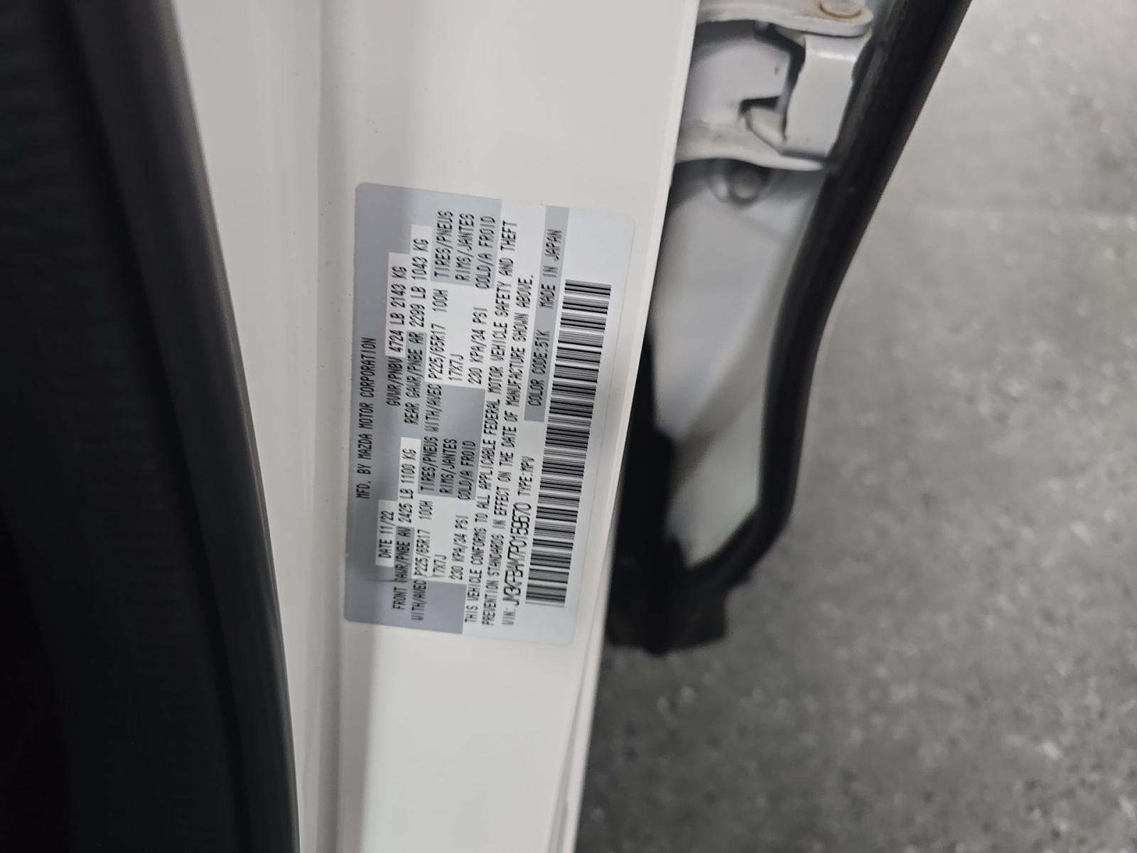 2023 MAZDA CX-5 2.5 S AWD