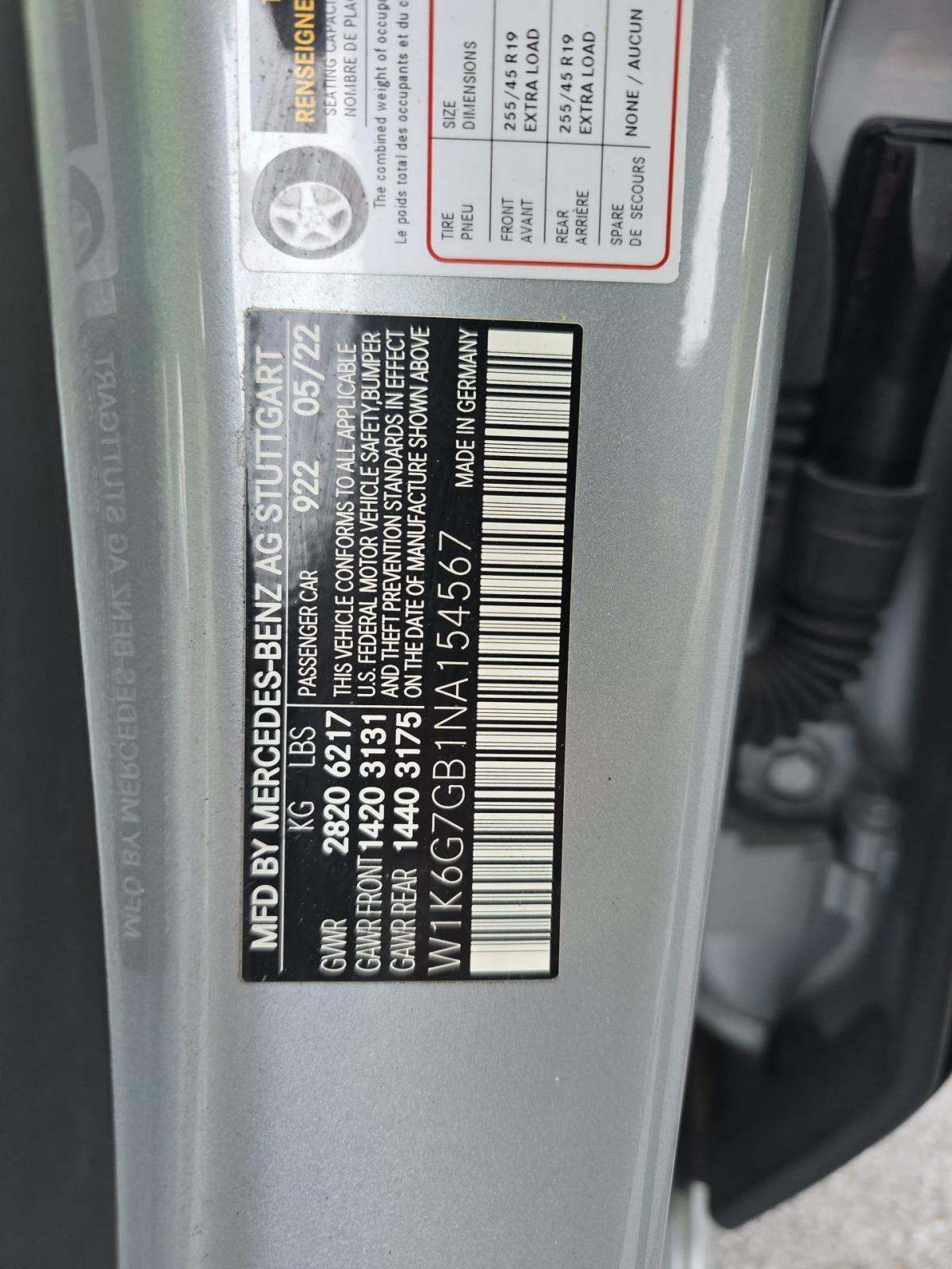 2022 Mercedes-Benz S-Class S 580 AWD