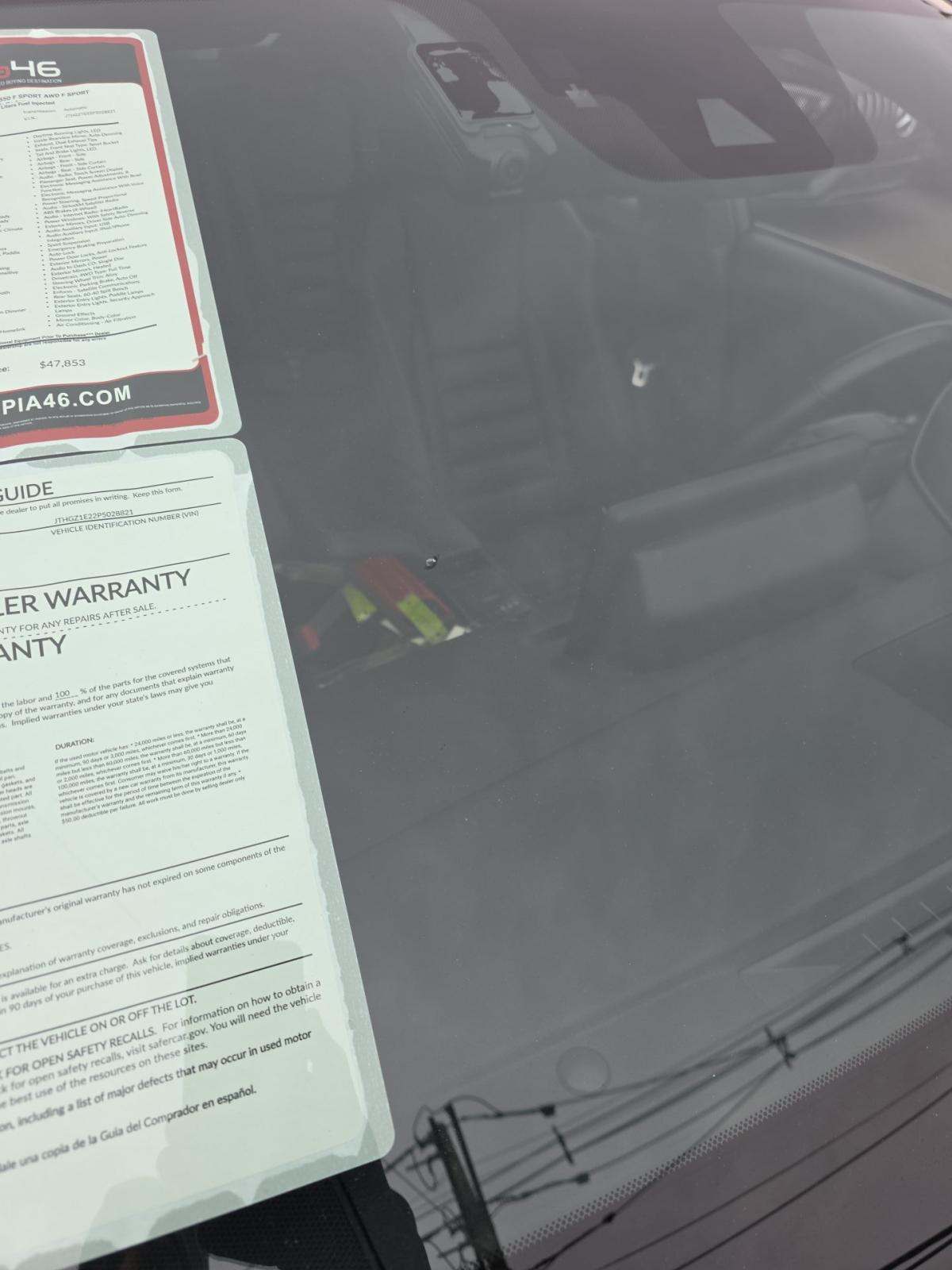 2023 Lexus IS IS 350 F SPORT AWD