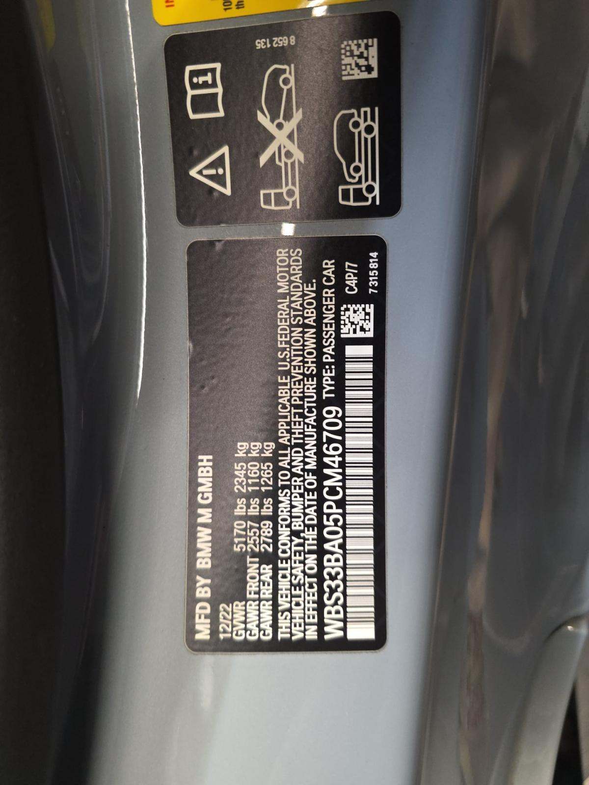 2023 BMW M4 Competition xDrive AWD