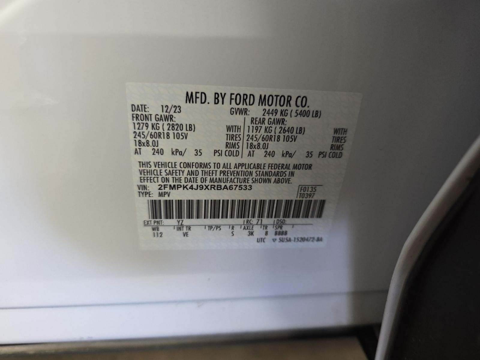 2024 Ford Edge SEL AWD