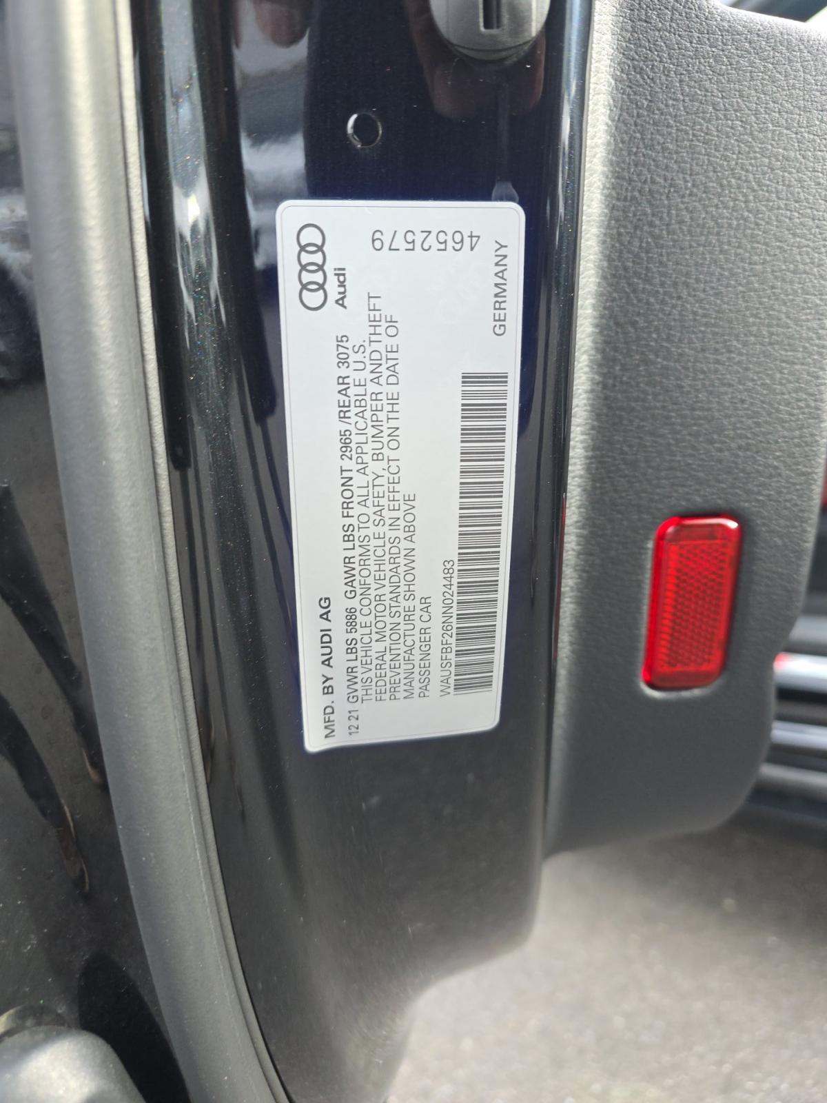 2022 Audi S7 Prestige AWD