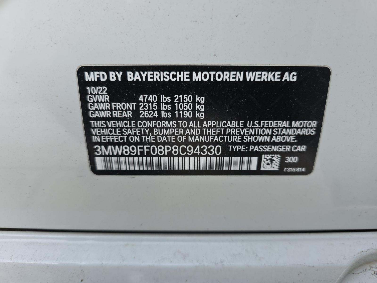 2023 BMW 3 Series 330i xDrive AWD