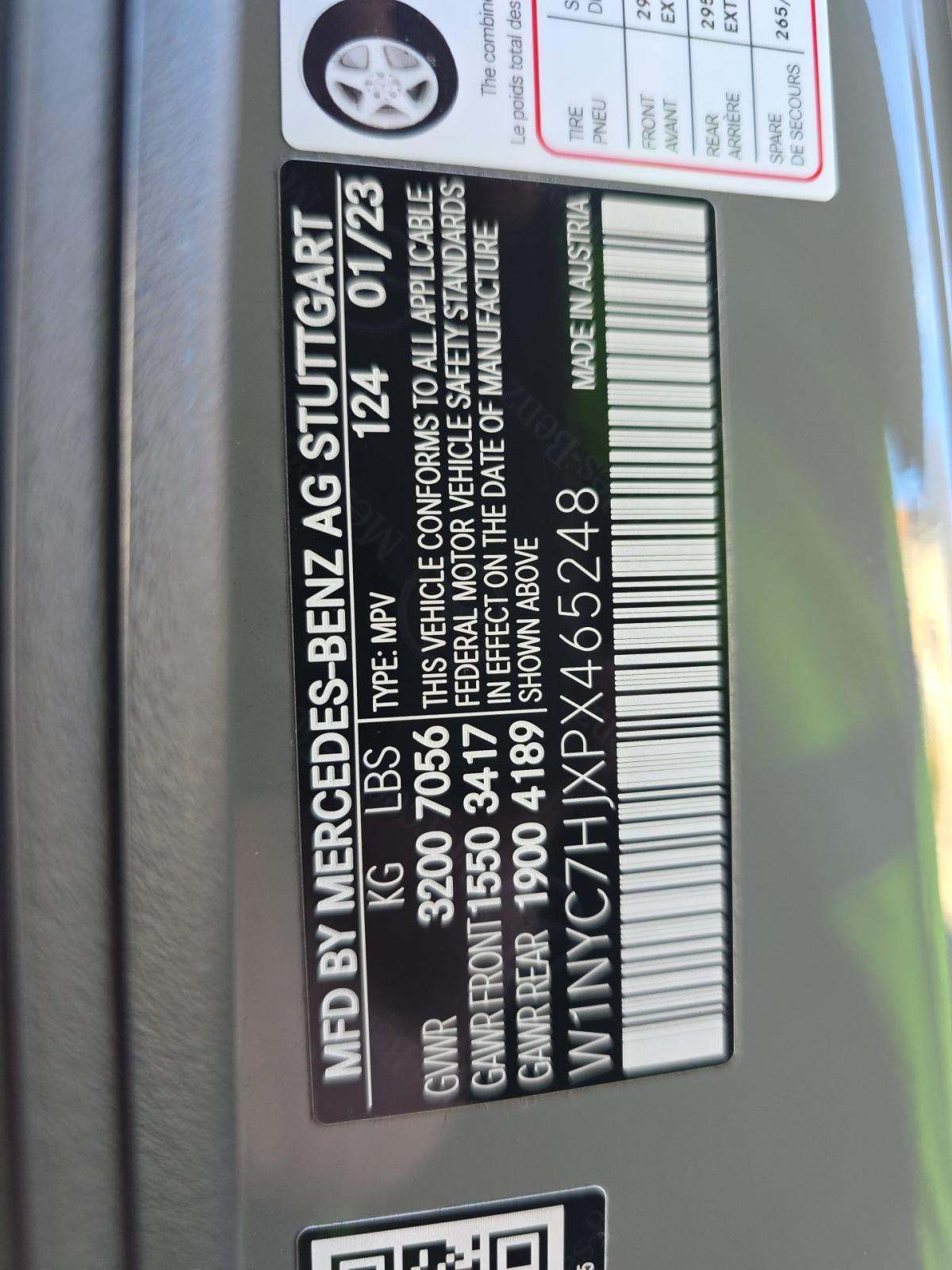 2023 Mercedes-Benz G-Class AMG G 63 AWD