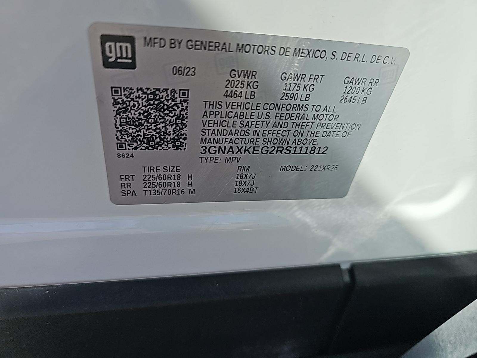 2024 Chevrolet Equinox LT FWD