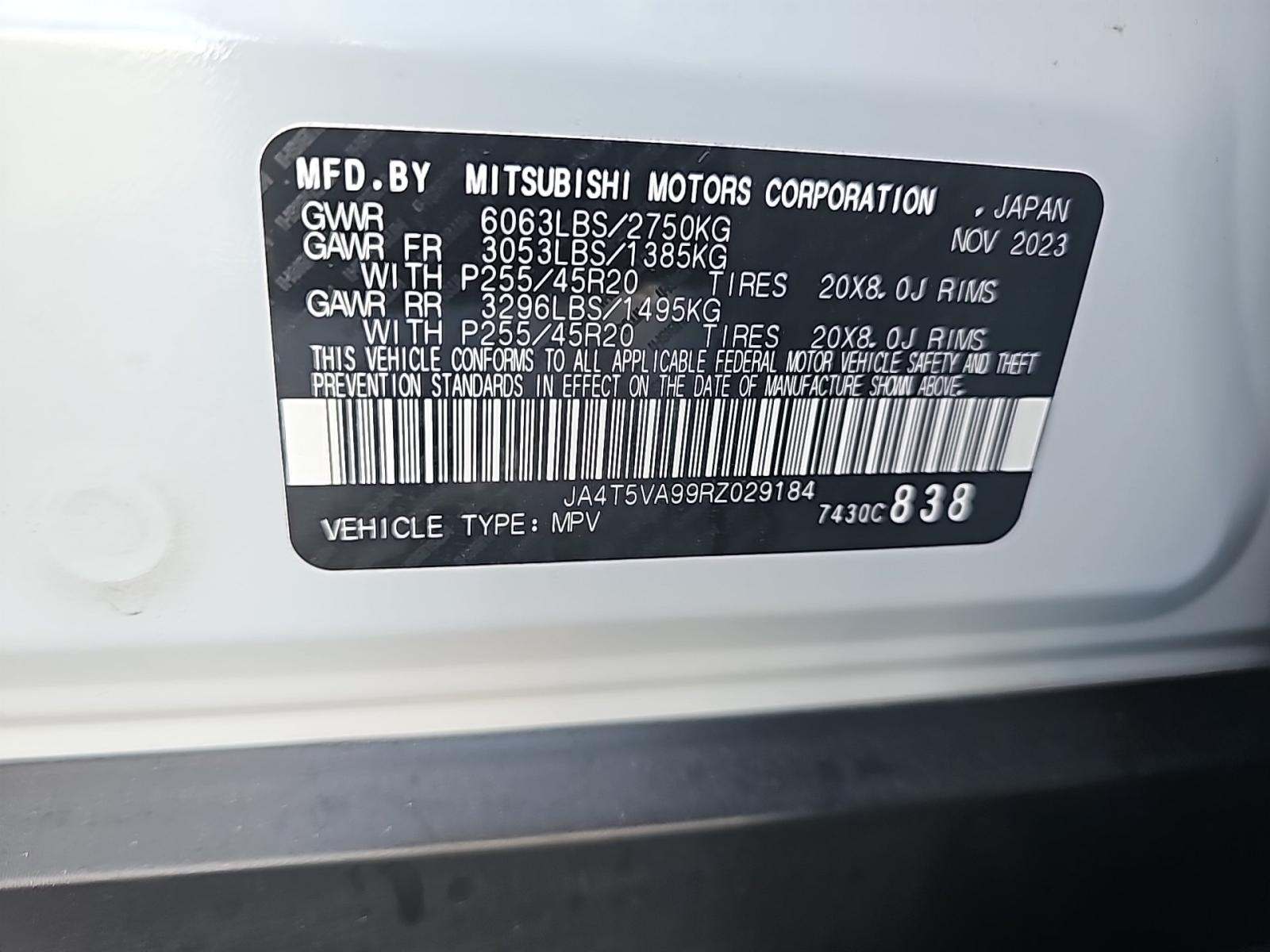 2024 Mitsubishi Outlander PHEV SE AWD