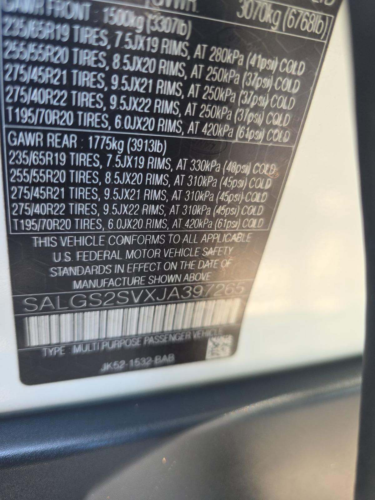 LAND ROVER RANGE ROVER - 1