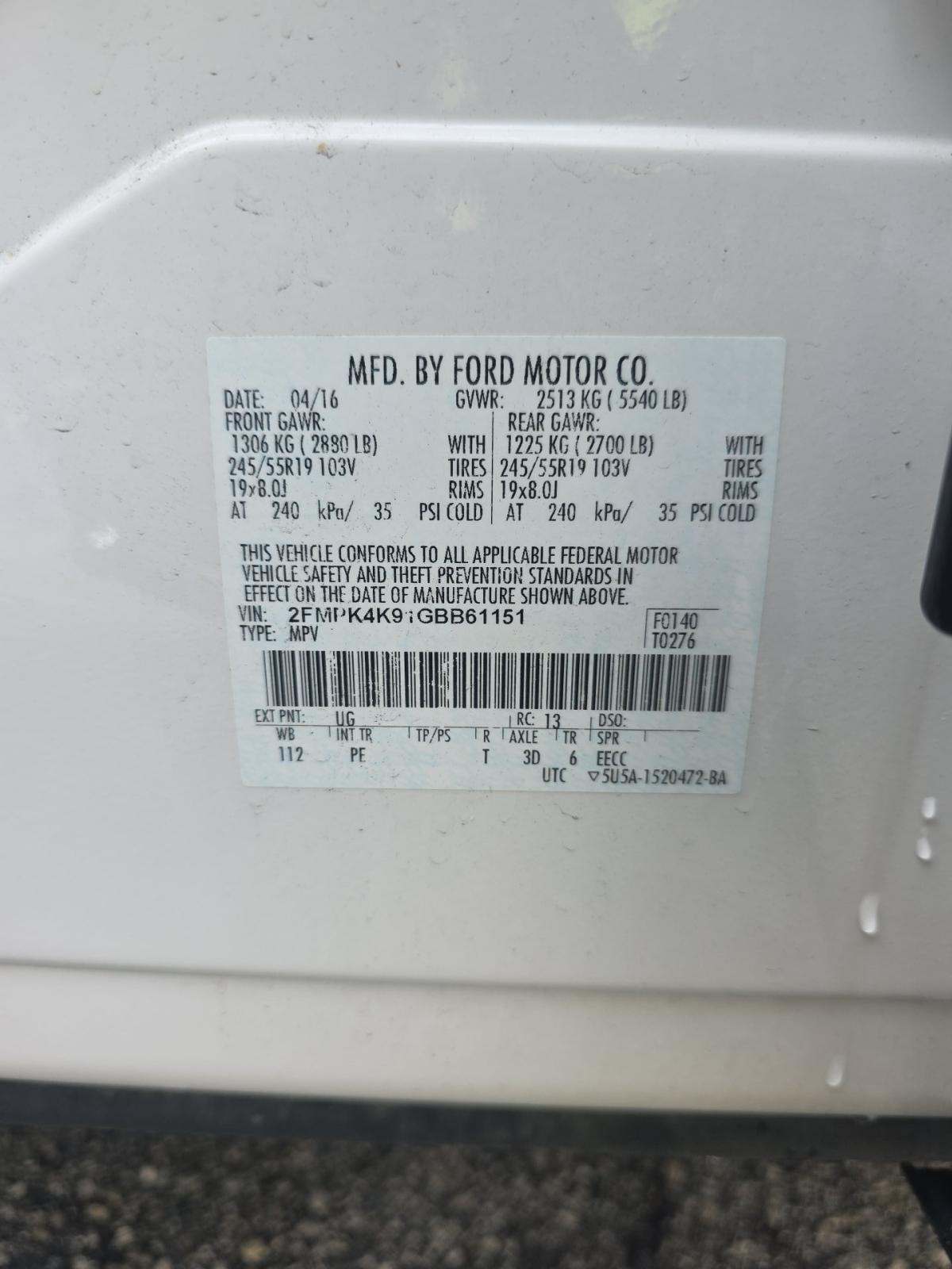 FORD EDGE - 1