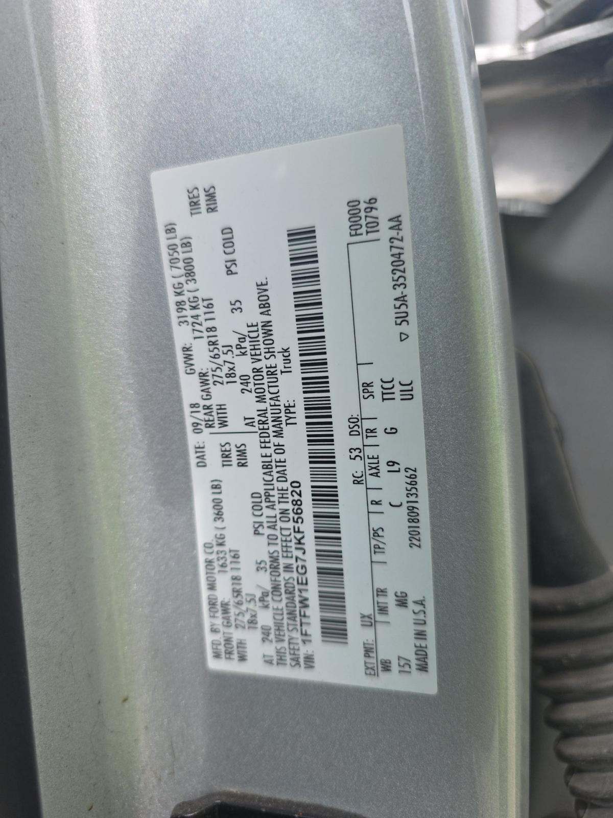 2018 Ford F-150 XLT AWD