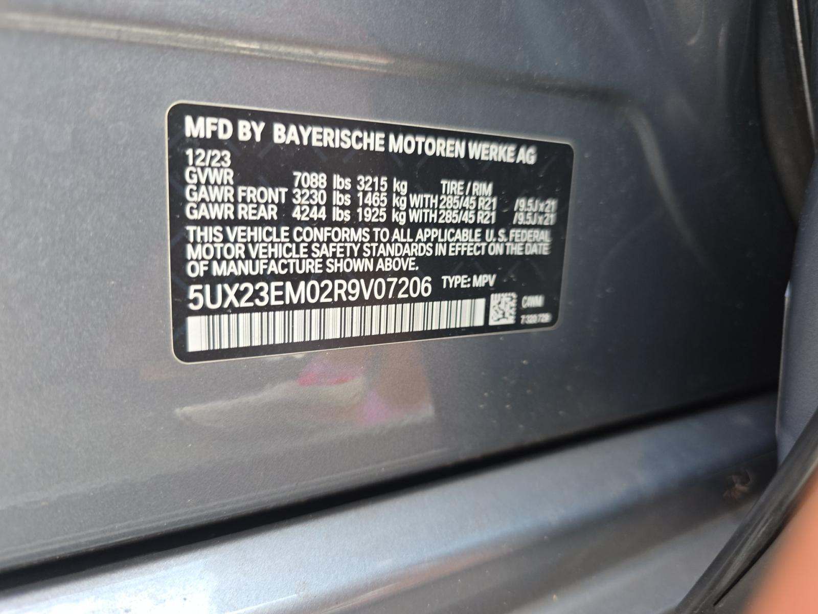 2024 BMW X7 xDrive40i AWD