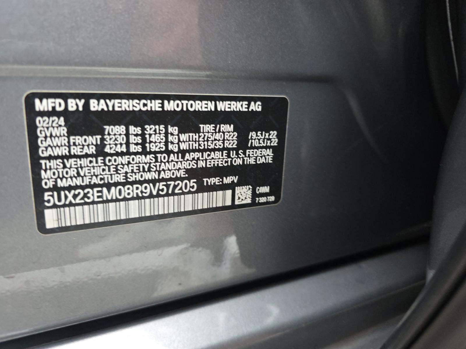 2024 BMW X7 xDrive40i AWD