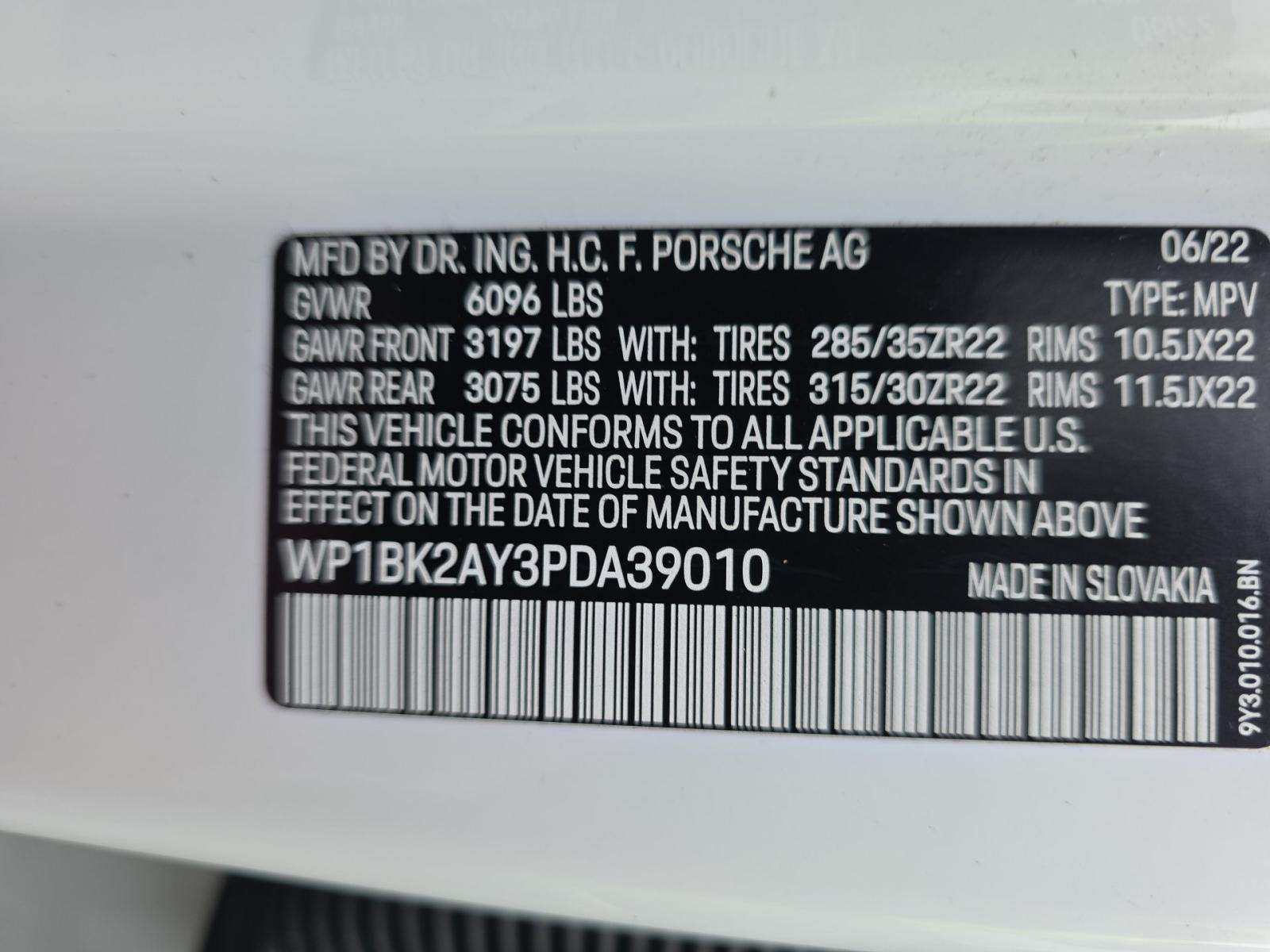 2023 Porsche Cayenne Turbo GT AWD