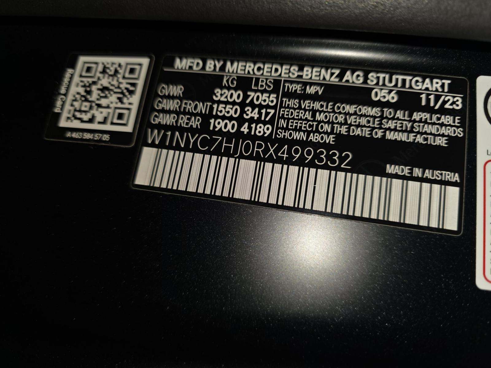 2024 Mercedes-Benz G-Class AMG G 63 AWD