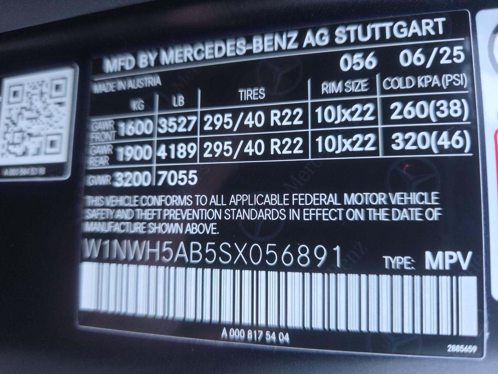 2025 Mercedes-Benz G-Class AMG G 63 AWD