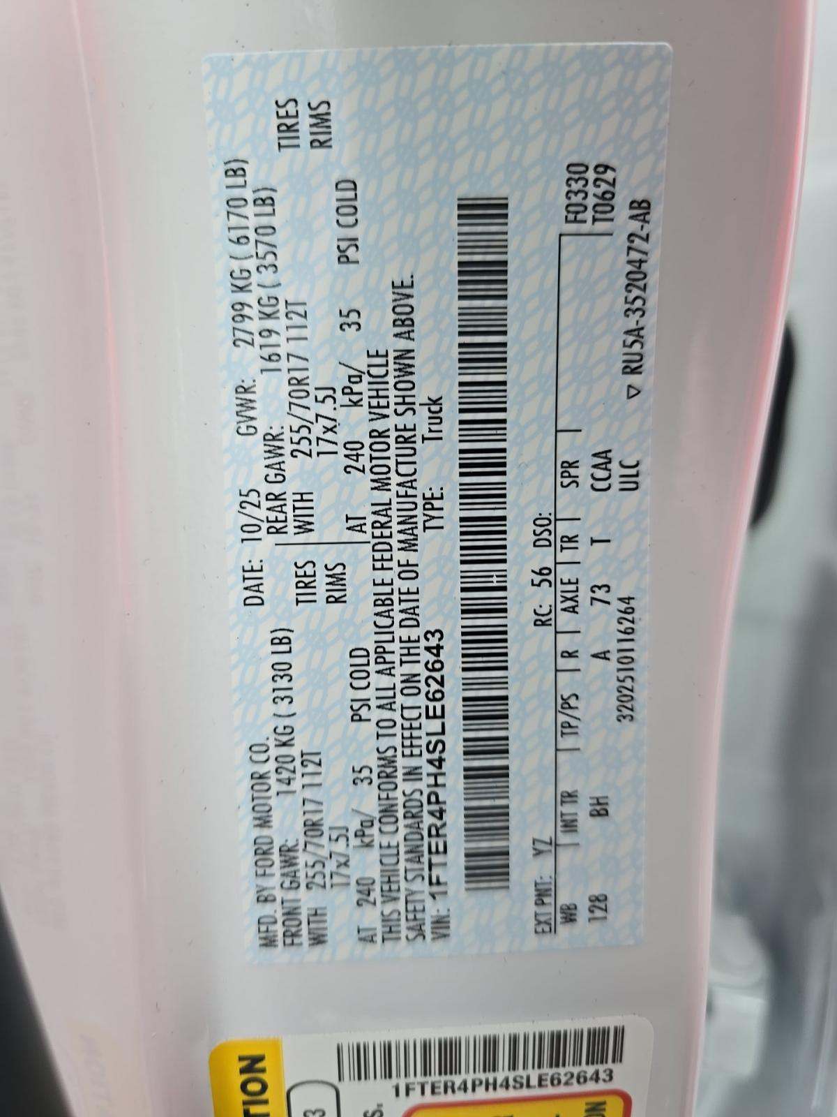 2025 Ford Ranger XL AWD