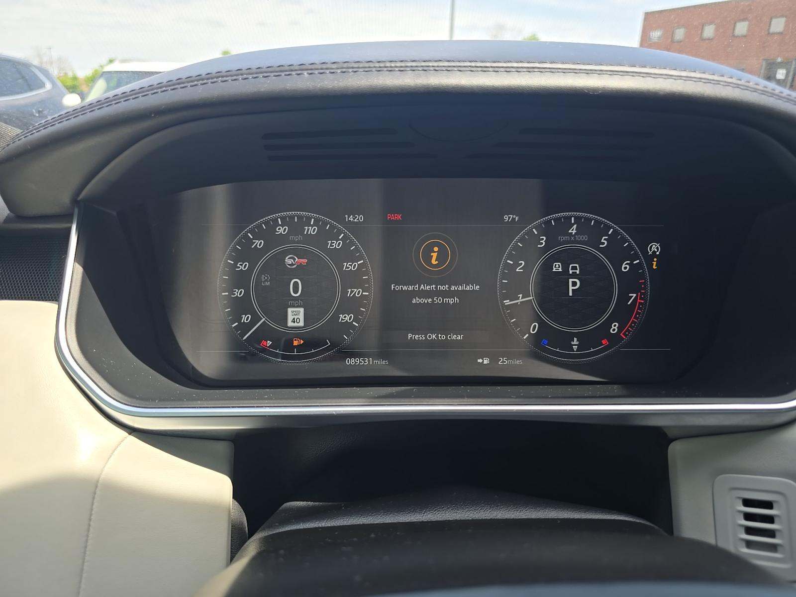 2019 Land Rover Range Rover Sport SVR AWD