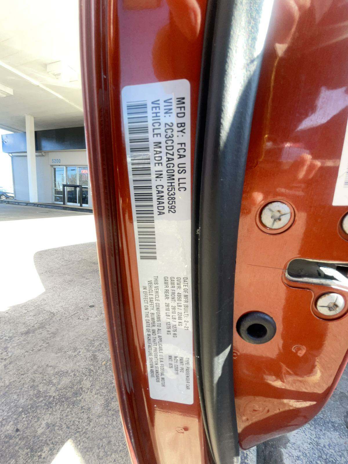 2021 Dodge Challenger SXT RWD