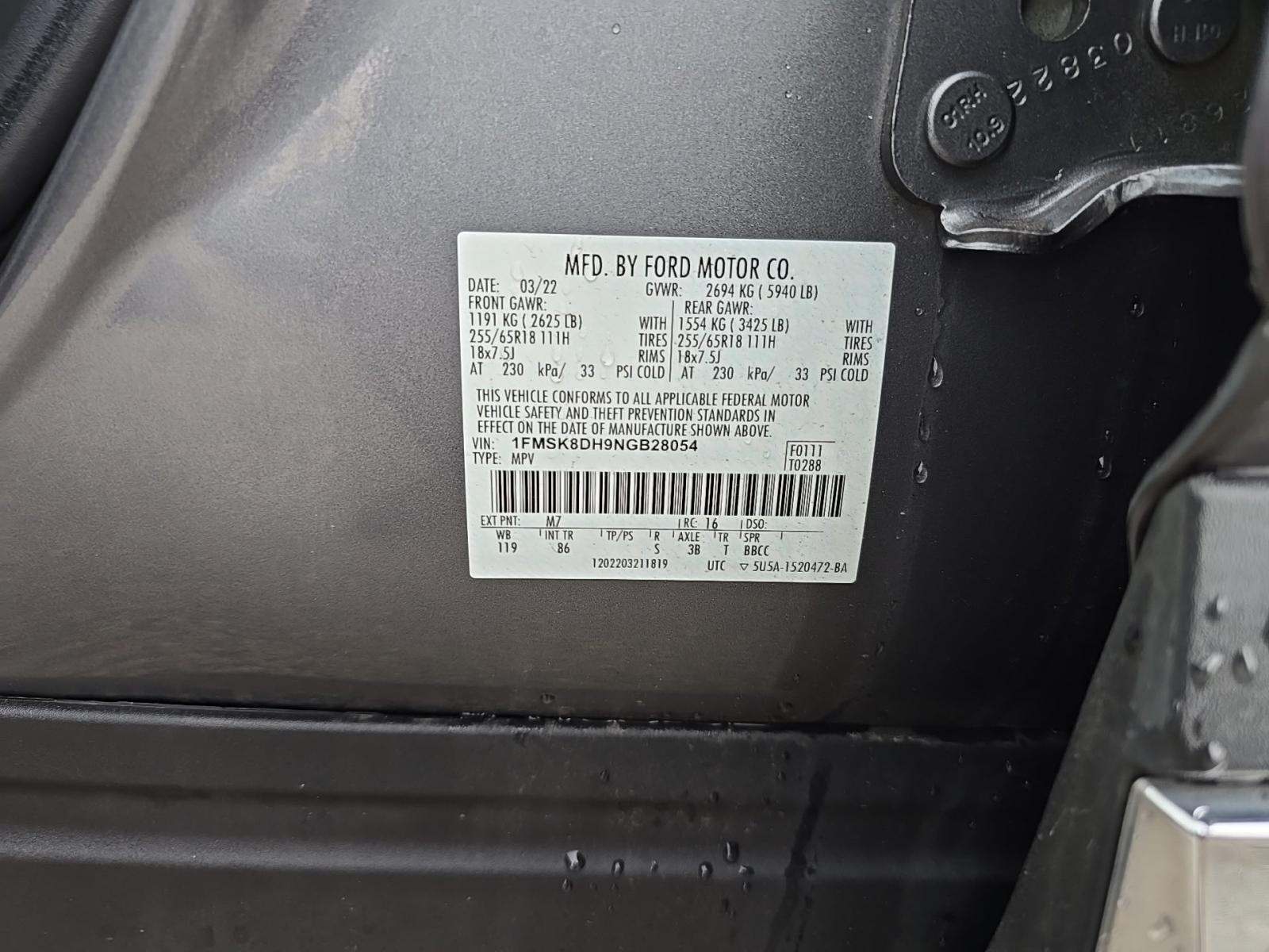 2022 Ford Explorer XLT AWD