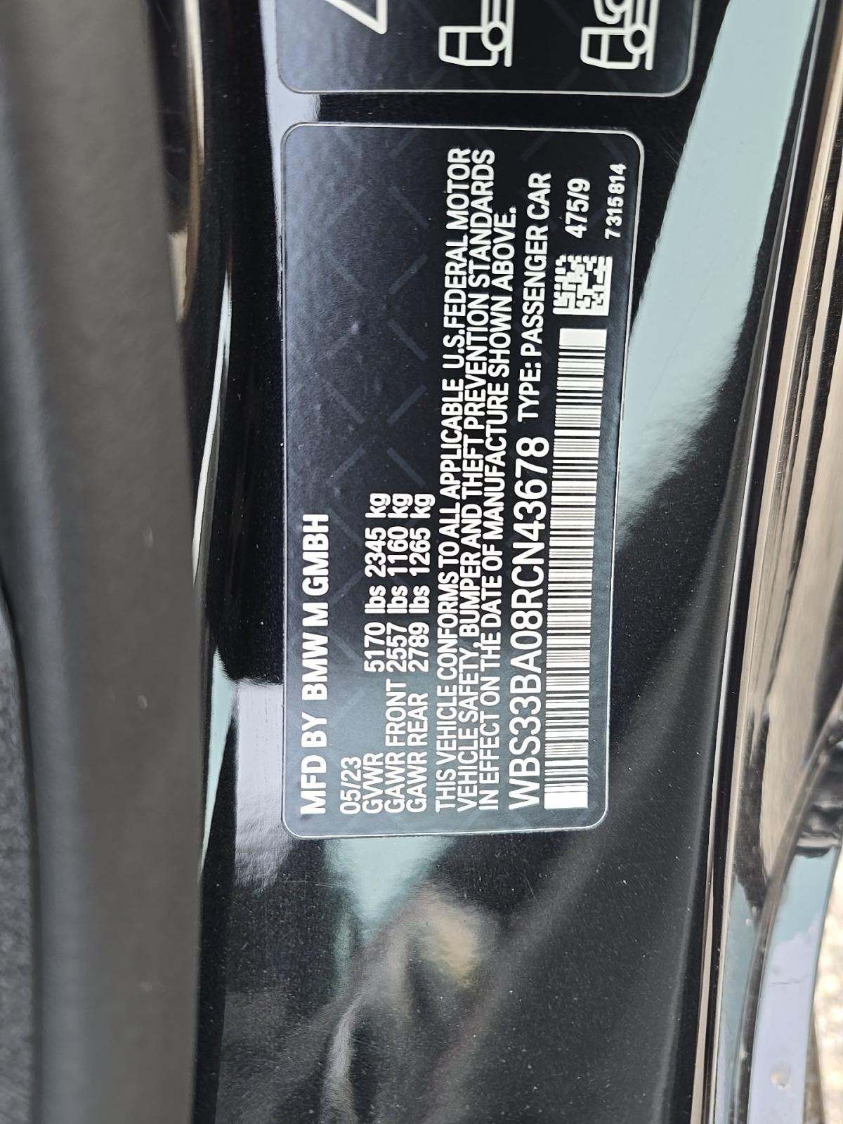 2024 BMW M4 Competition xDrive AWD