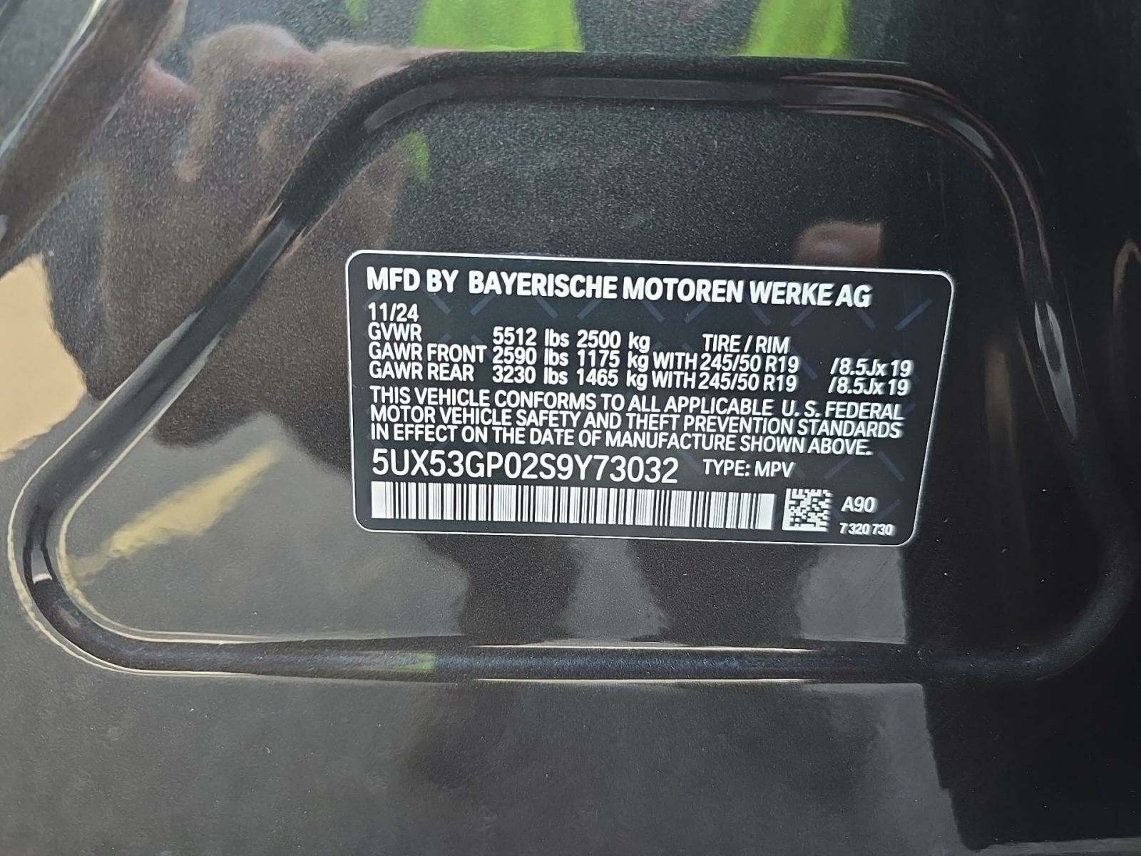 2025 BMW X3 xDrive30 AWD