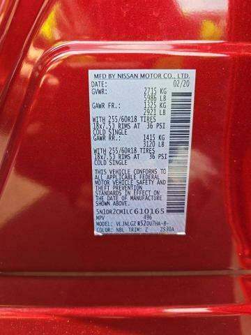 2020 Nissan Pathfinder SL AWD